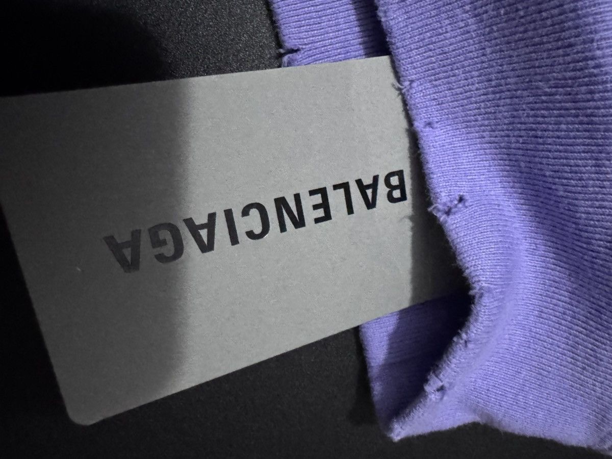 Balenciaga Balenciaga Destroyed Hoodie bluelle._🌊🌊 Size US XS / EU 42 / 0 - 5 Thumbnail