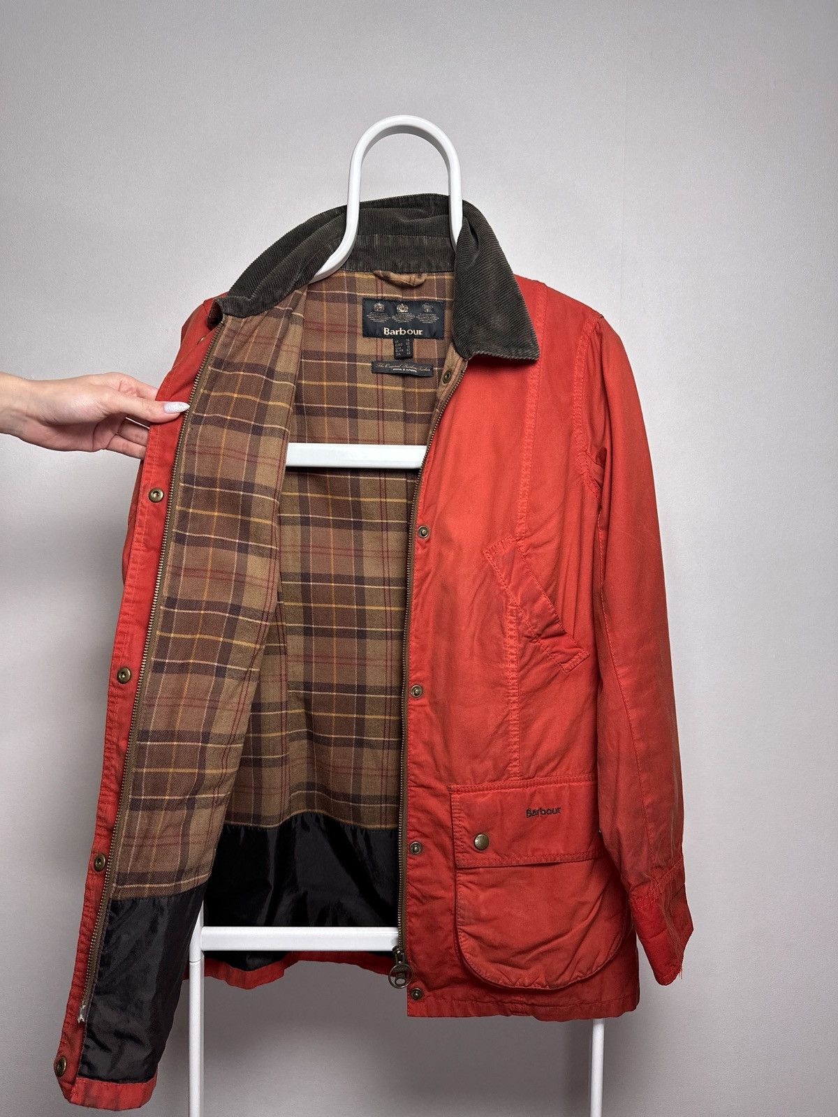 Barbour Barbour Vintage Beadnell Wax Waterproof Jacket Size UK 14 Size L / US 10 / IT 46 - 13 Thumbnail