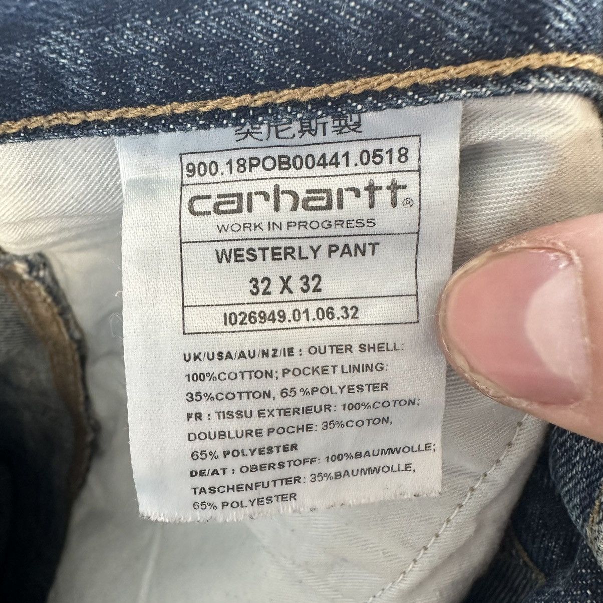 Carhartt Vintage Carhartt Westerly Denim Work Jeans Size US 32 / EU 48 - 10 Thumbnail