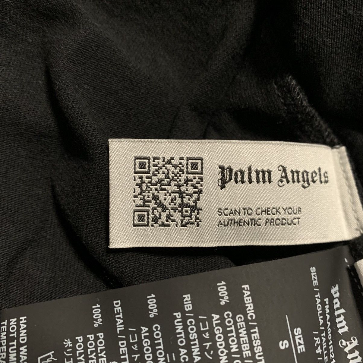 Palm Angels Palm Angels Small Burning Head Logo Black Tee Size US S / EU 44-46 / 1 - 8 Thumbnail