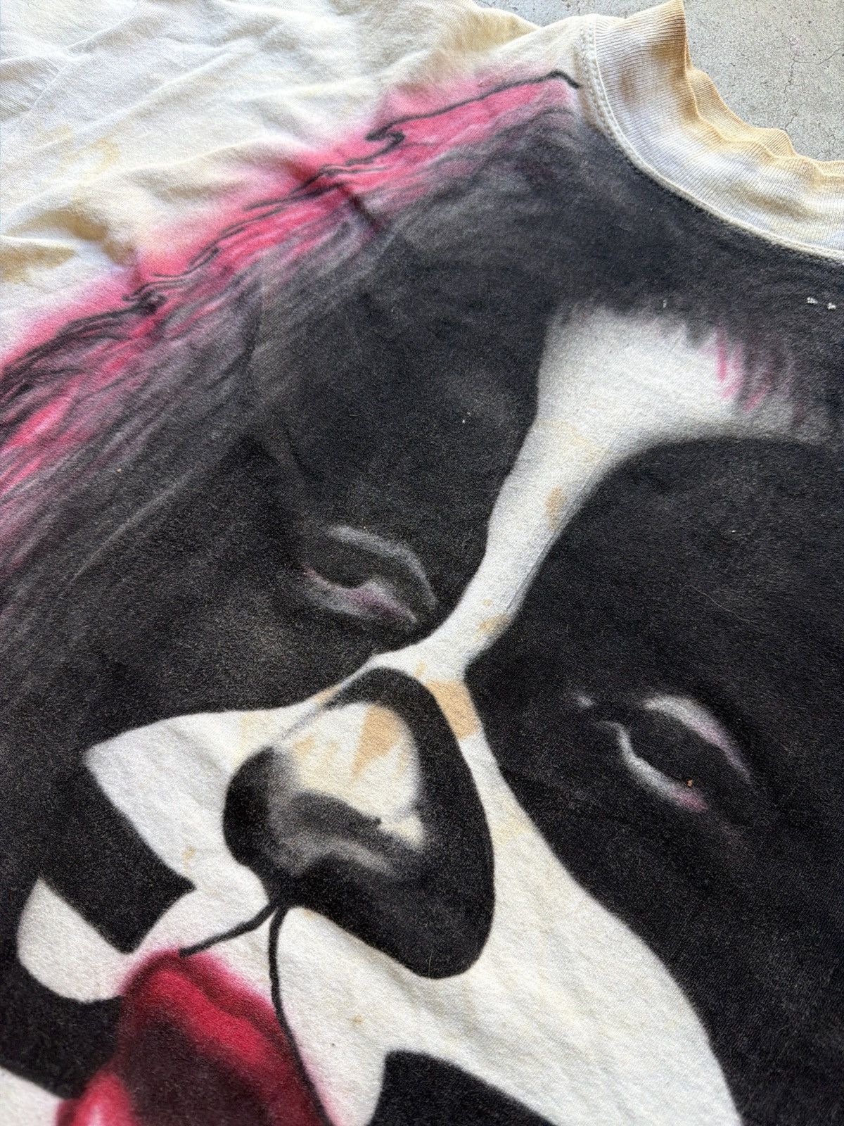 Vintage Vintage 1995 Custom Peter Criss KISS airbrushed shirt size L Size US L / EU 52-54 / 3 - 6 Thumbnail