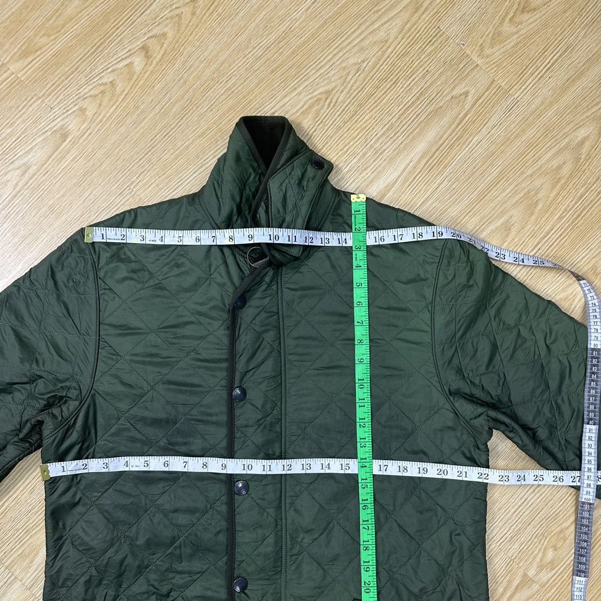 Barbour Vintage Barbour Polar Quilted Green Jacket Z183 Size US S / EU 44-46 / 1 - 11 Thumbnail