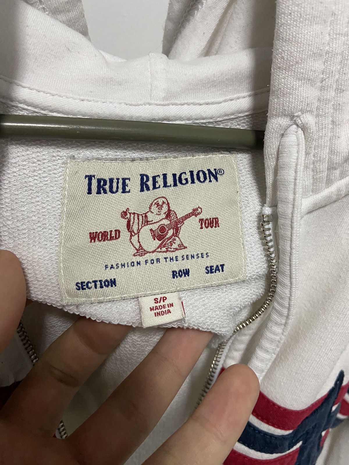 True Religion × Vintage True Religion zip hoodie Vintage big Logo Size US S / EU 44-46 / 1 - 4 Thumbnail