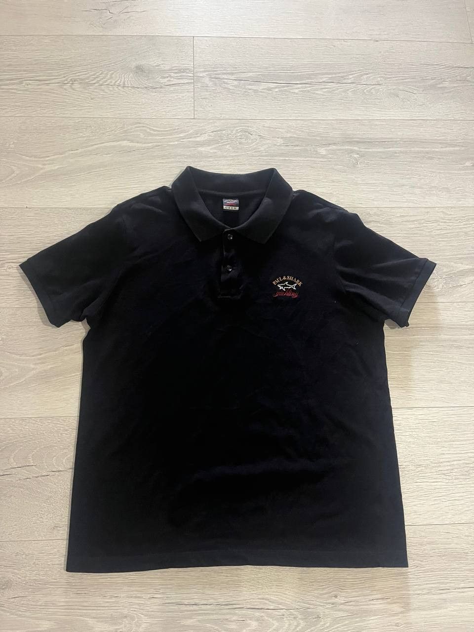 Paul & Shark PAUL & SHARK Yachting Collection Mens Polo Shirt BLACK Size US L / EU 52-54 / 3 - 1 Thumbnail
