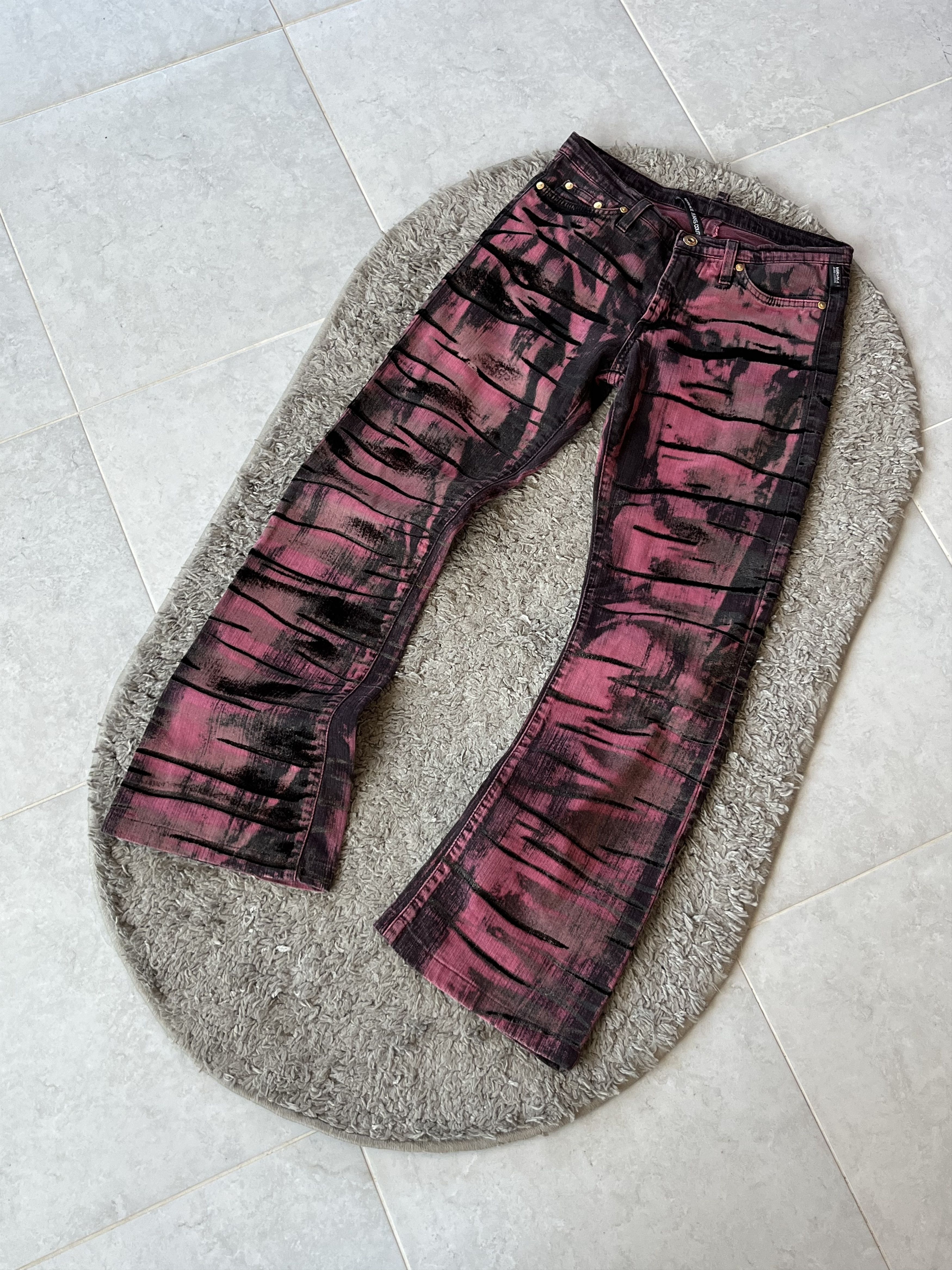 Versace Jeans Couture Vintage Luxury Versace Jeans Very Rare Avant-Garde Size 27" / US 4 / IT 40 - 2 Thumbnail