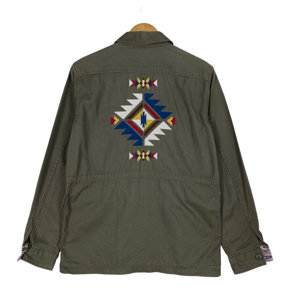 Japanese Brand M65 Back Number Navajo military style siries button jacket Size US M / EU 48-50 / 2 - 7 Thumbnail