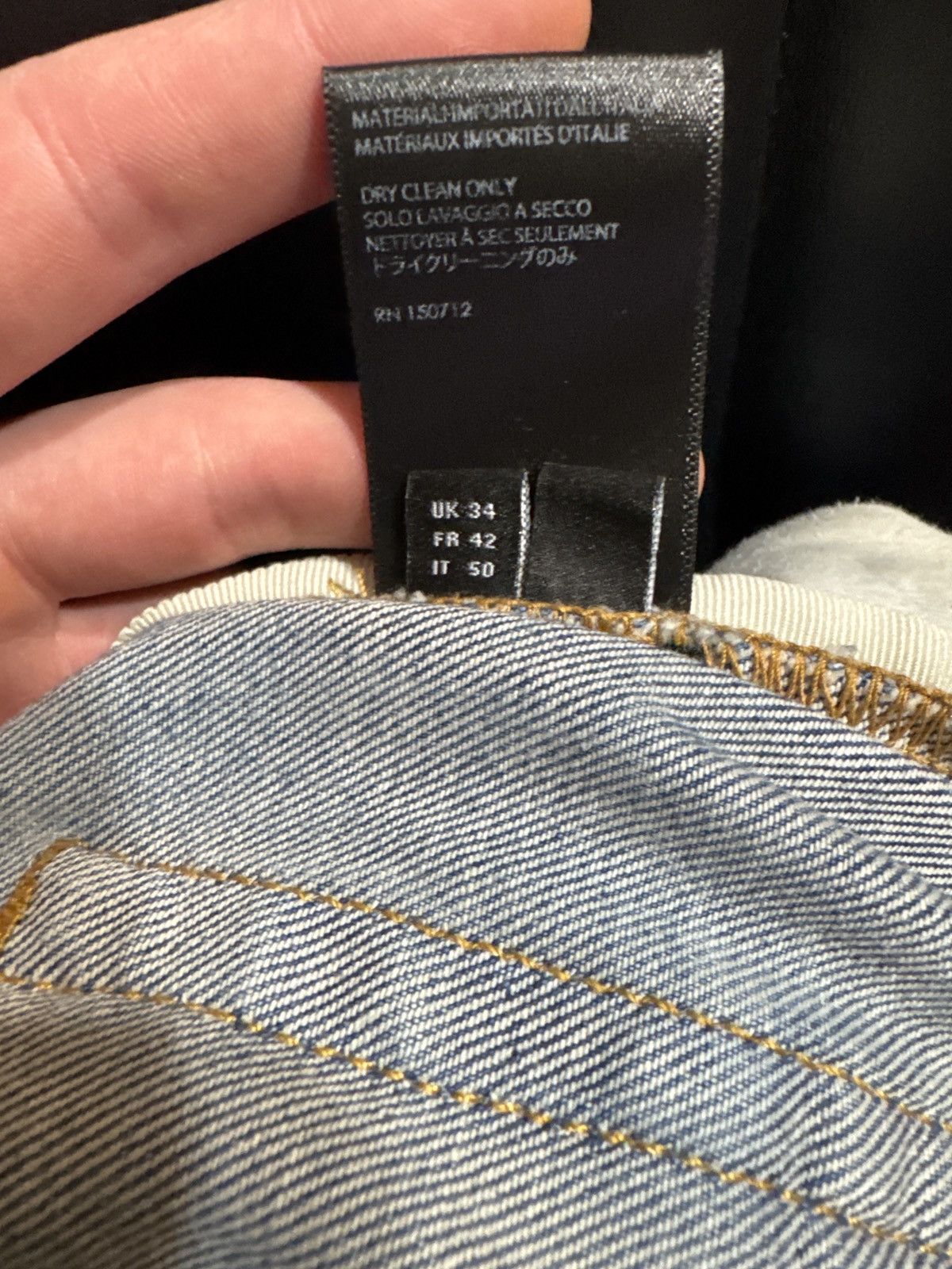 Amiri Amiri Logo Applique Jeans Size US 34 / EU 50 - 7 Thumbnail