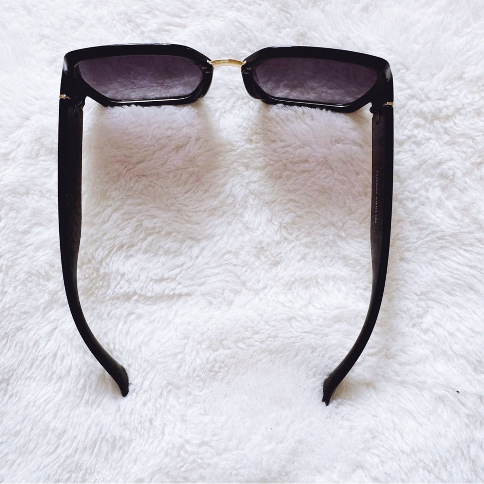 Other Layla Black Sleek Square Sunglasses Size ONE SIZE - 8 Thumbnail