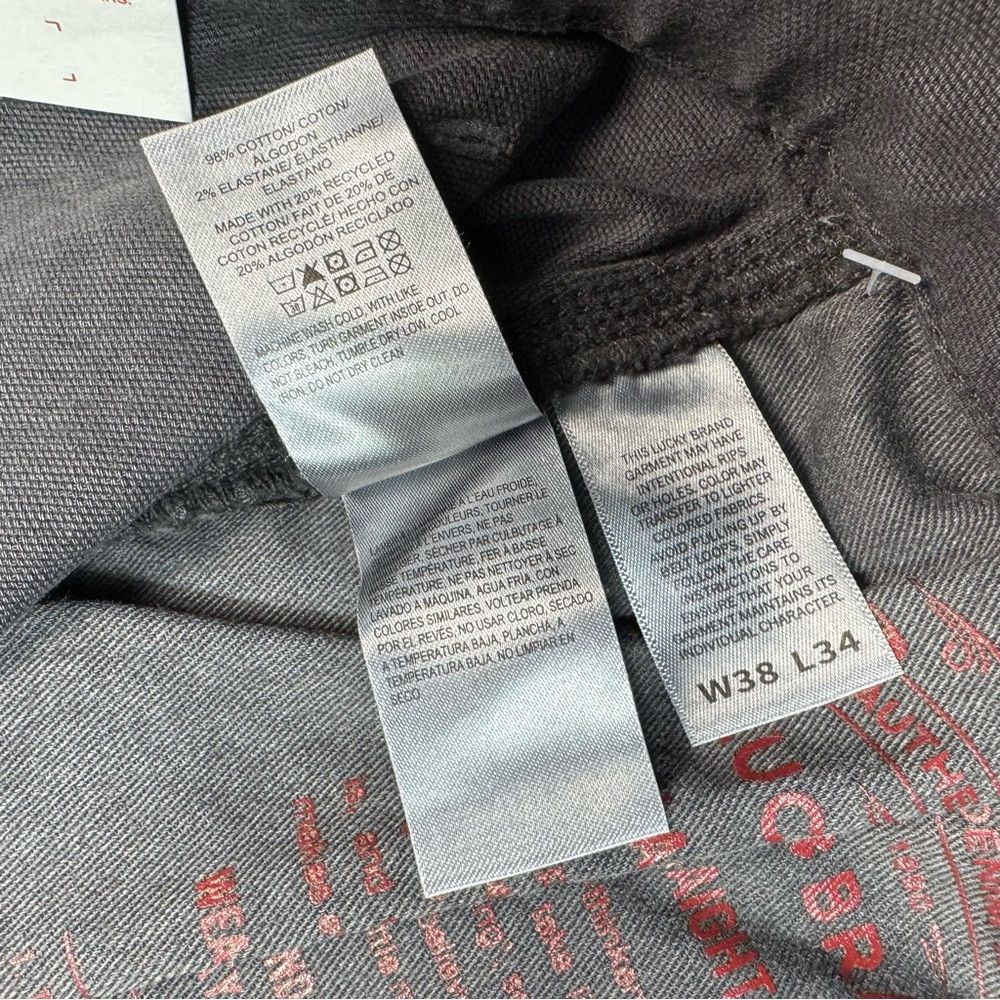 Lucky Brand NWT New $119 Lucky Brand 181 Relaxed Straight Carpenter Jea Size US 38 / EU 54 - 8 Thumbnail