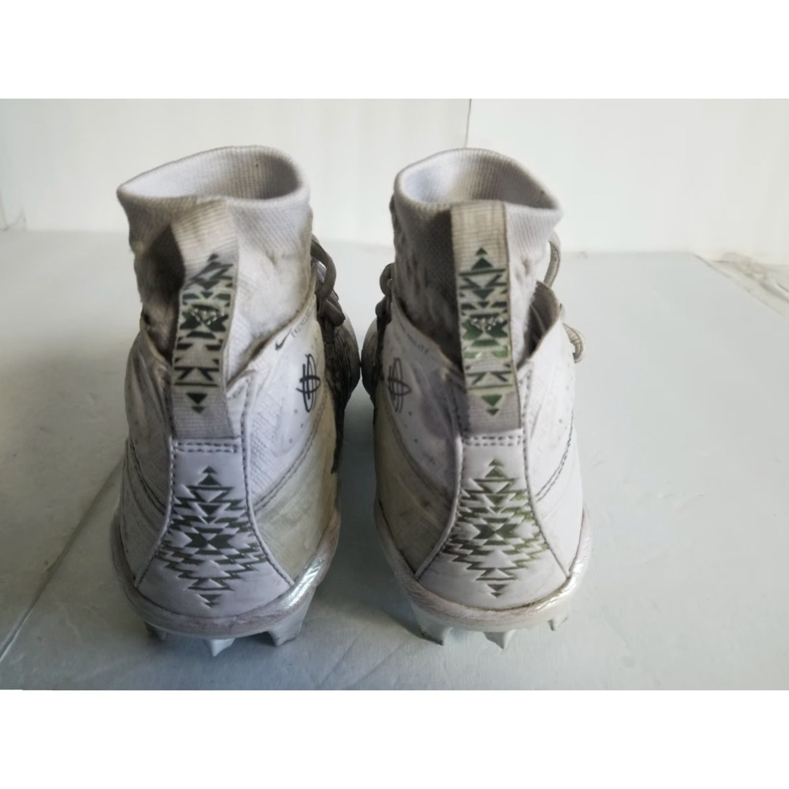 Nike Nike Alpha Huarache 7 Sneaker Men 8.5 White Mid Top Lacrosse Athletic Shoe Size US 9 / EU 42 - 3 Thumbnail