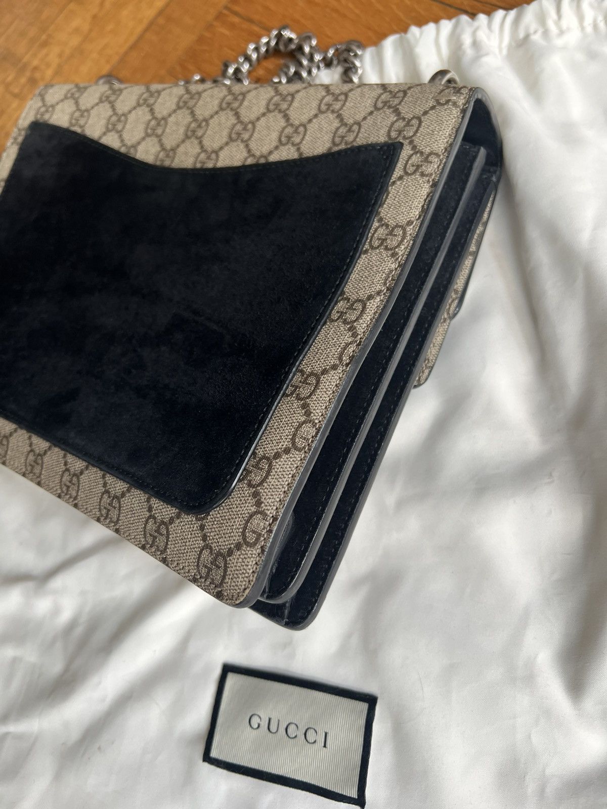 Gucci Gucci Dyonisus logo & black bag - Large Size ONE SIZE - 5 Thumbnail