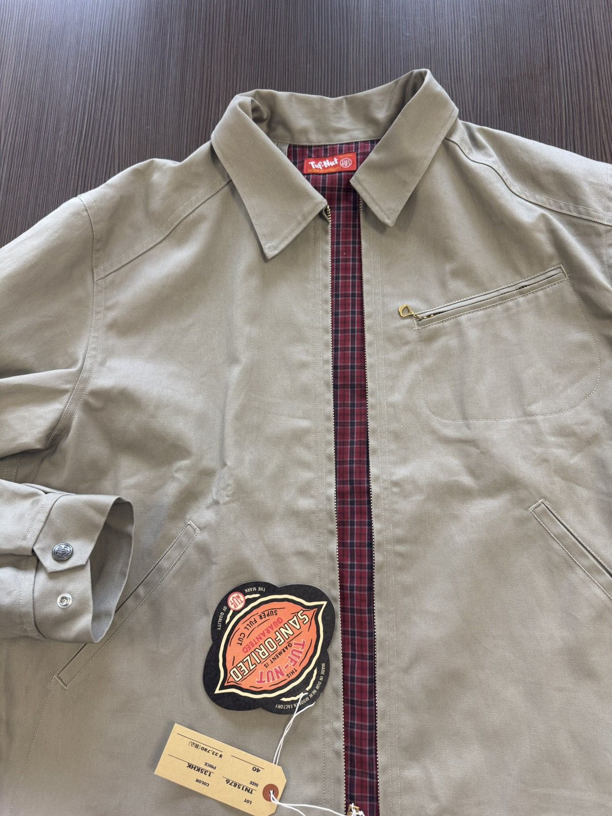 Other TUF-NUT COTTON TWILL WORK JACKET - SIZE 40 Size US L / EU 52-54 / 3 - 11 Thumbnail