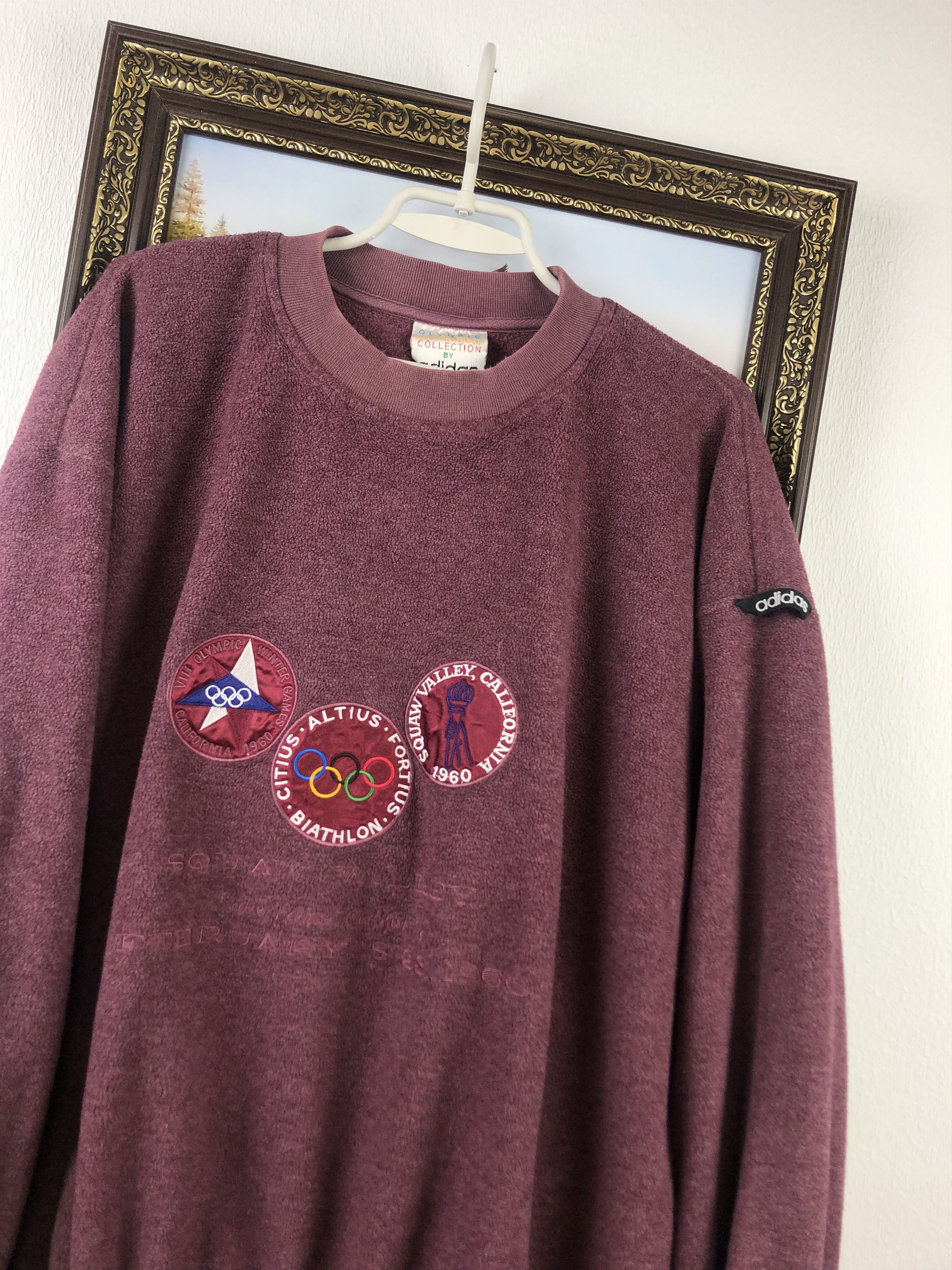 Adidas Vintage 1960 USA Winter Olympics Sweatshirt California Size US M / EU 48-50 / 2 - 4 Thumbnail