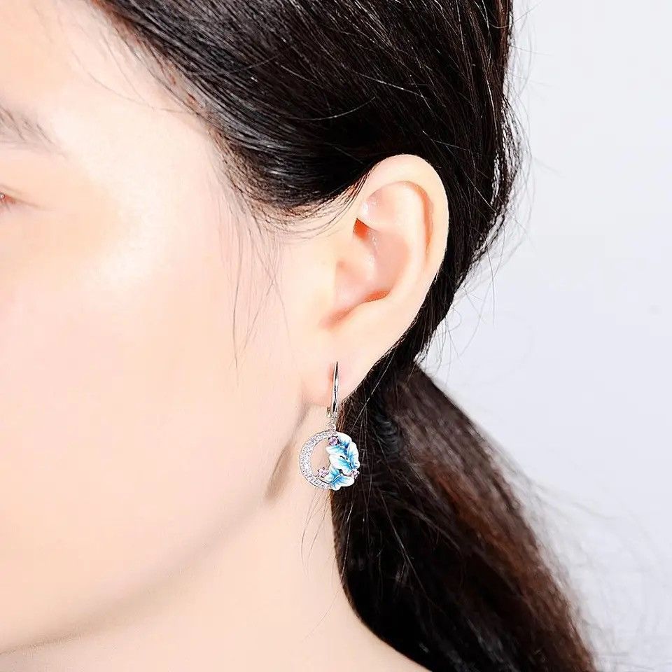 Jewelry Plated Butterfly Earrings Size ONE SIZE - 5 Thumbnail