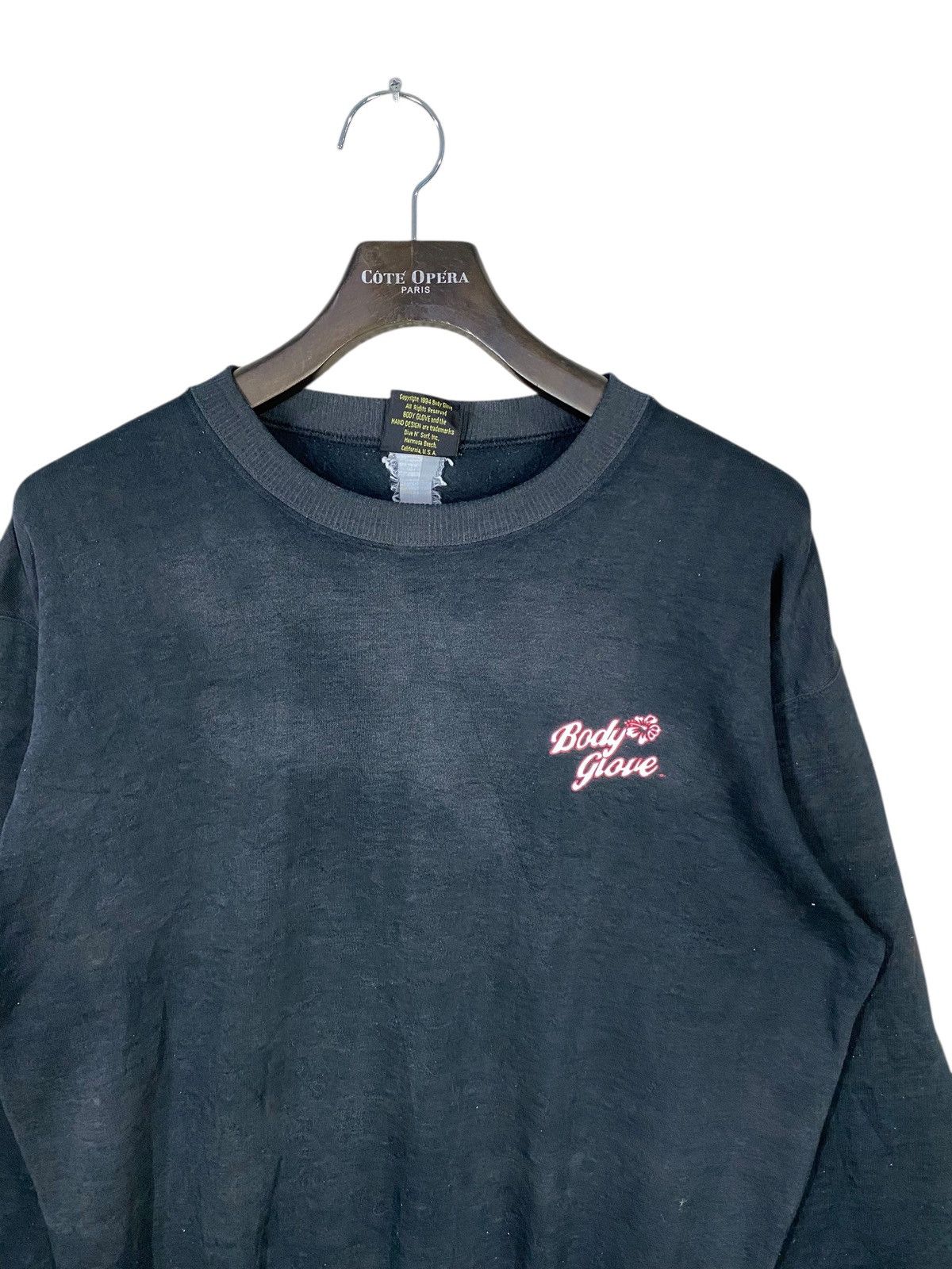 Body Glove Vintage 90s body glove sweatshirt back hit distressed Size US L / EU 52-54 / 3 - 5 Thumbnail