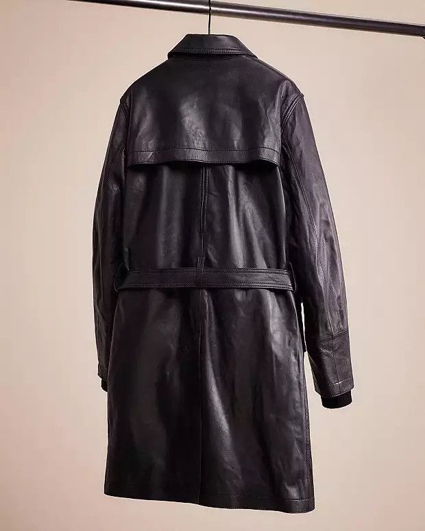 Coach Coach Leather Utility Raincoat (New/ Unworn with Tags) Size US L / EU 52-54 / 3 - 7 Thumbnail