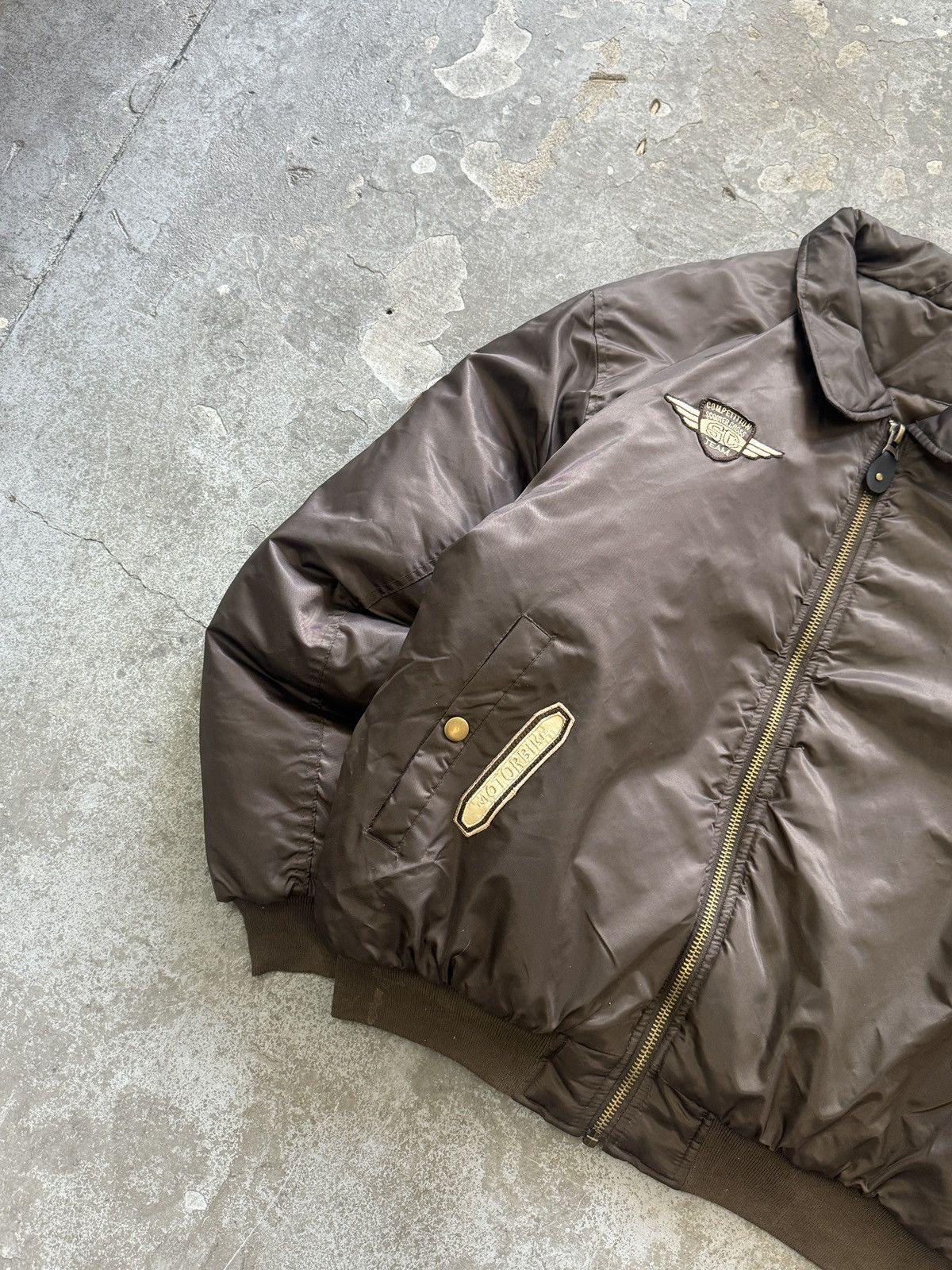 Vintage Vintage Avant Garde Opium y2k CWU-45 Bomber Jacket Size US XL / EU 56 / 4 - 3 Thumbnail
