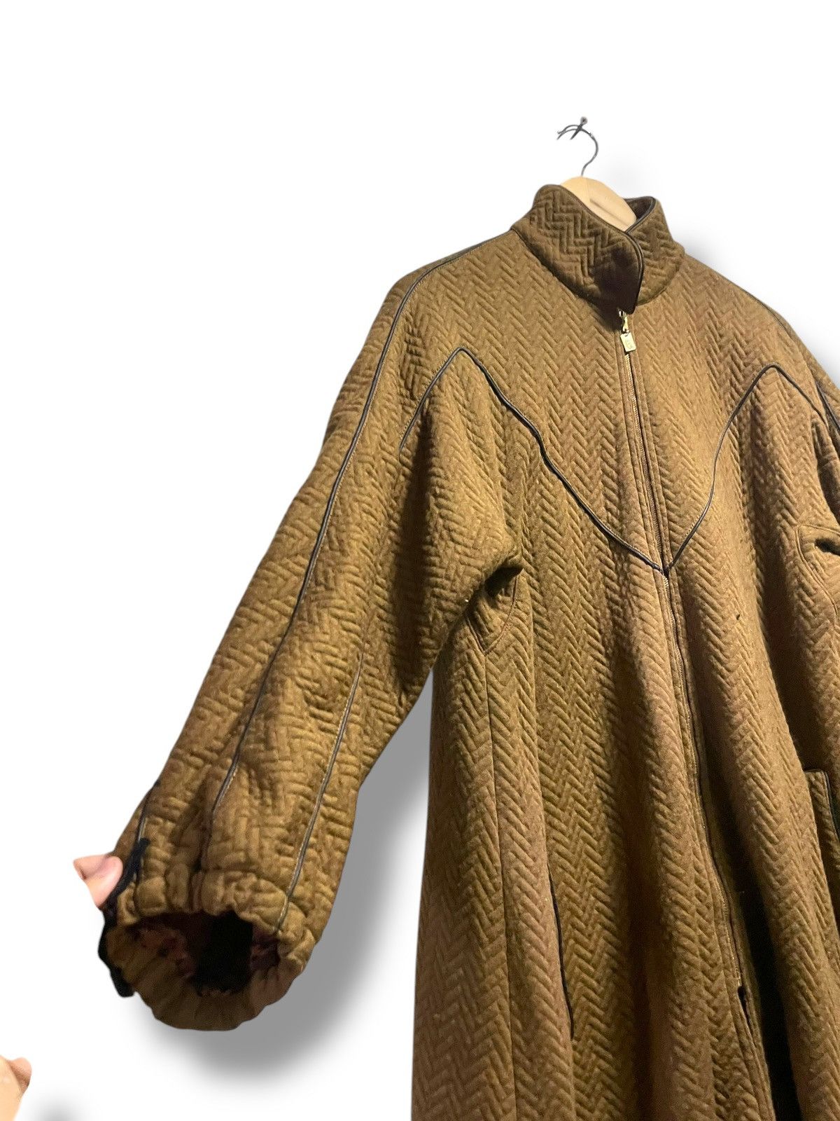 Japanese Brand × Vintage GK Japanese Brand Zipped Long Coat (76) Size US S / EU 44-46 / 1 - 5 Thumbnail
