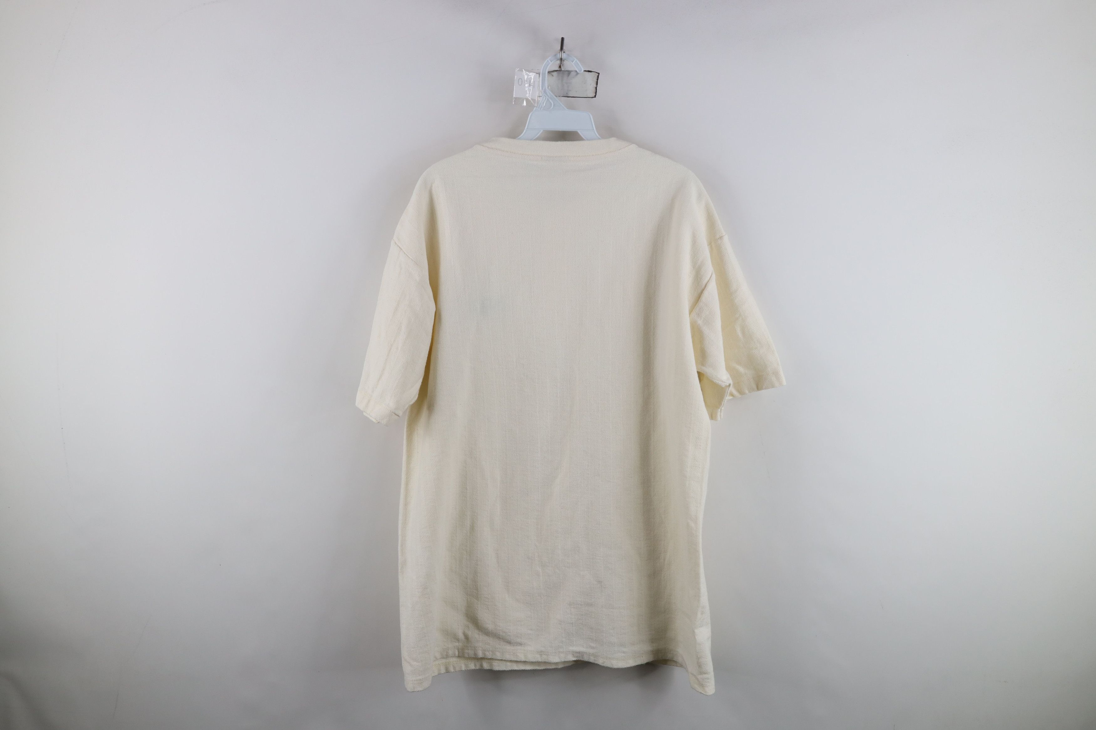 Vintage Vintage 90s Streetwear Health Diary Henley T-Shirt USA Size US L / EU 52-54 / 3 - 10 Thumbnail