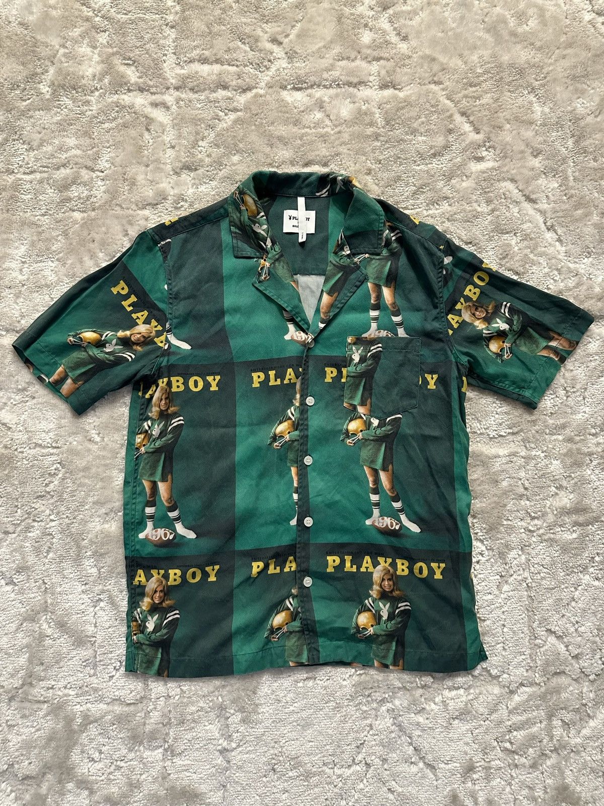 Soulland Playboy/Soulland September 1967 Camp Shirt Grailed