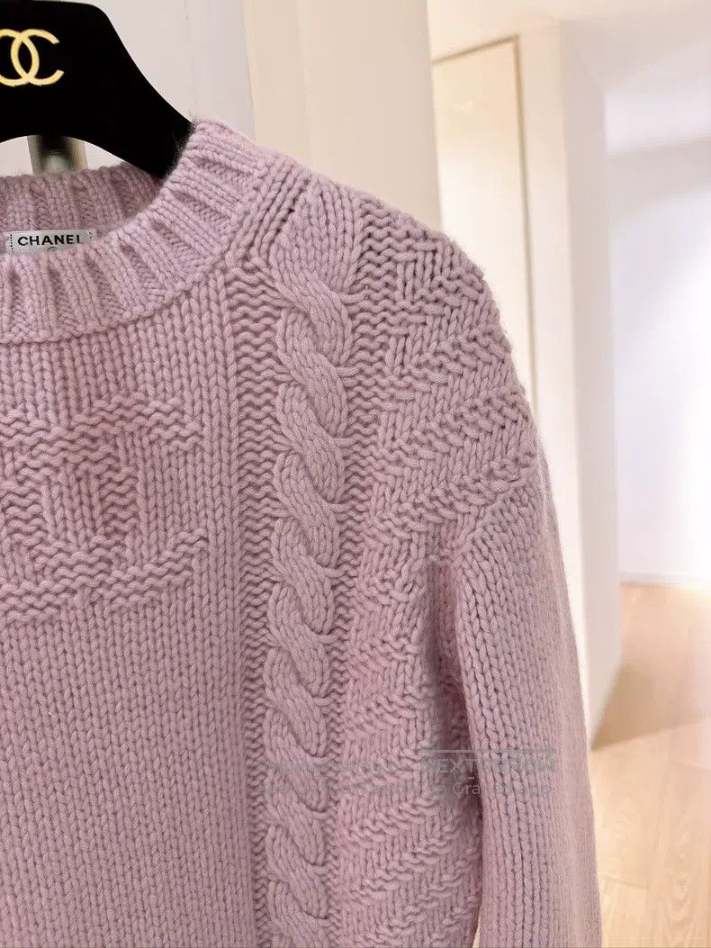 Chanel Chanel 20B Autumn and Winter Preview Taro Purple Logo Cash Size XS / US 0-2 / IT 36-38 - 3 Thumbnail