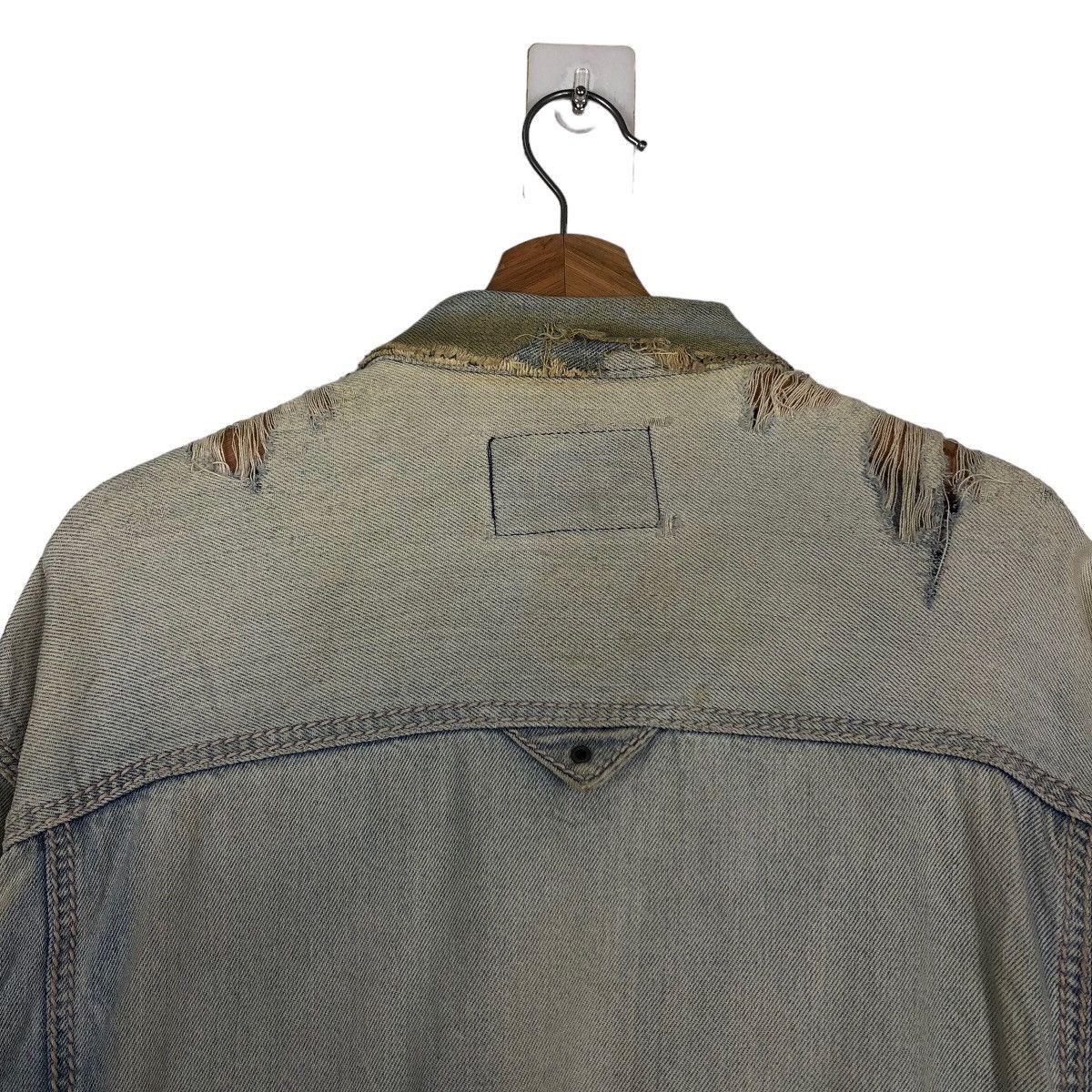 Japanese Brand 🔥Vintage Trucker Denim Jacket Racing Pirelli Italy Big Logo Size US M / EU 48-50 / 2 - 8 Thumbnail