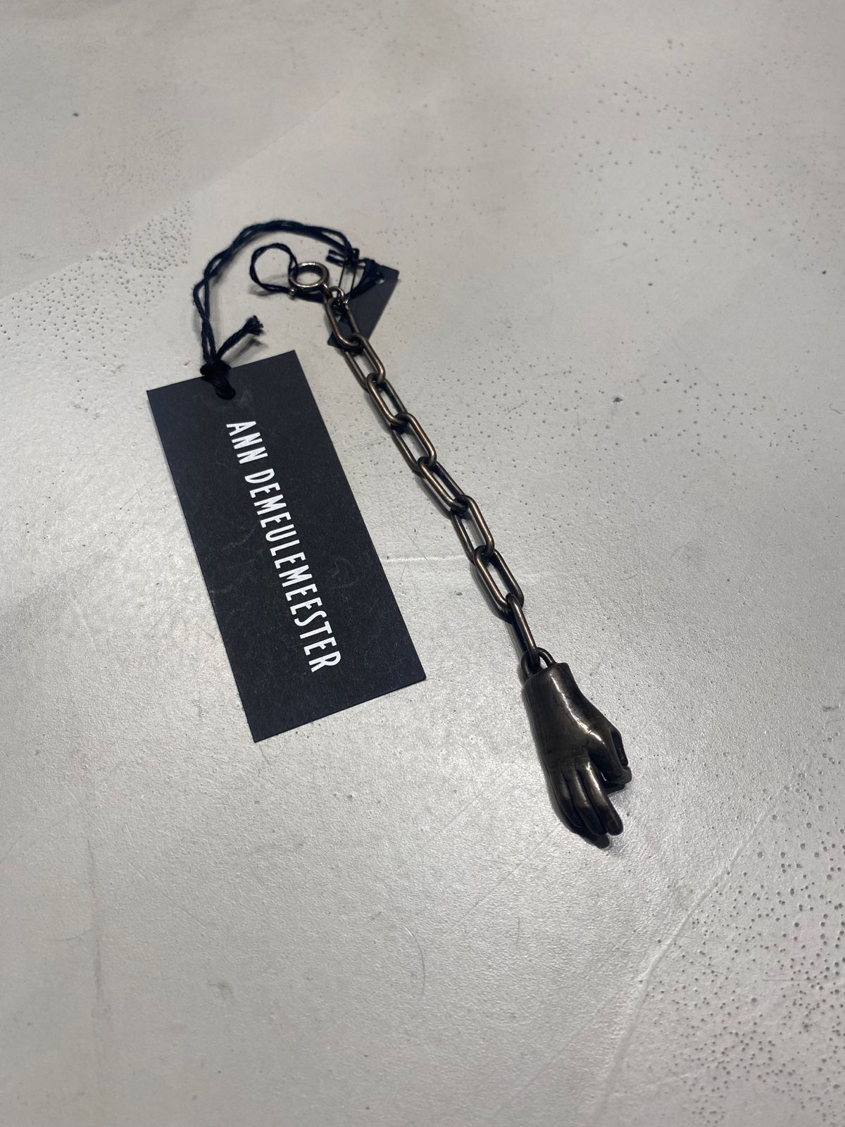 Ann Demeulemeester SILVER HAND BRACELET Size ONE SIZE - 1 Thumbnail