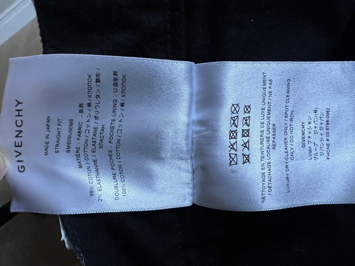 Givenchy × MMW Givenchy White Crackled Zip Jeans Size US 28 / EU 44 - 10 Thumbnail