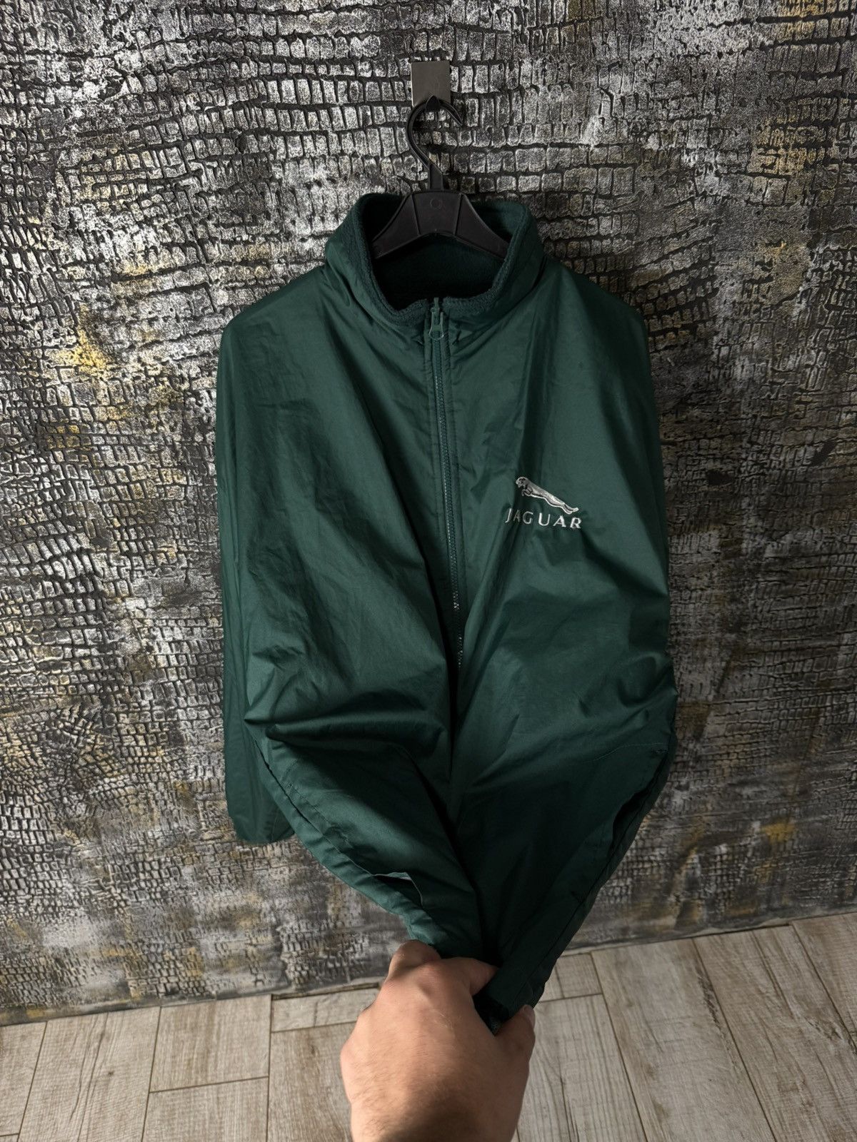 Formula 1 Vintage Jaguar F1 Racing 90s Nylon Jacket Fleece Y2K Size US M / EU 48-50 / 2 - 10 Thumbnail