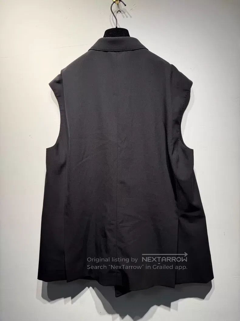 Balenciaga Balenciaga Solid Color Double Breasted Sleeveless Vest Size XXS / US 00 / IT 34 - 2 Thumbnail