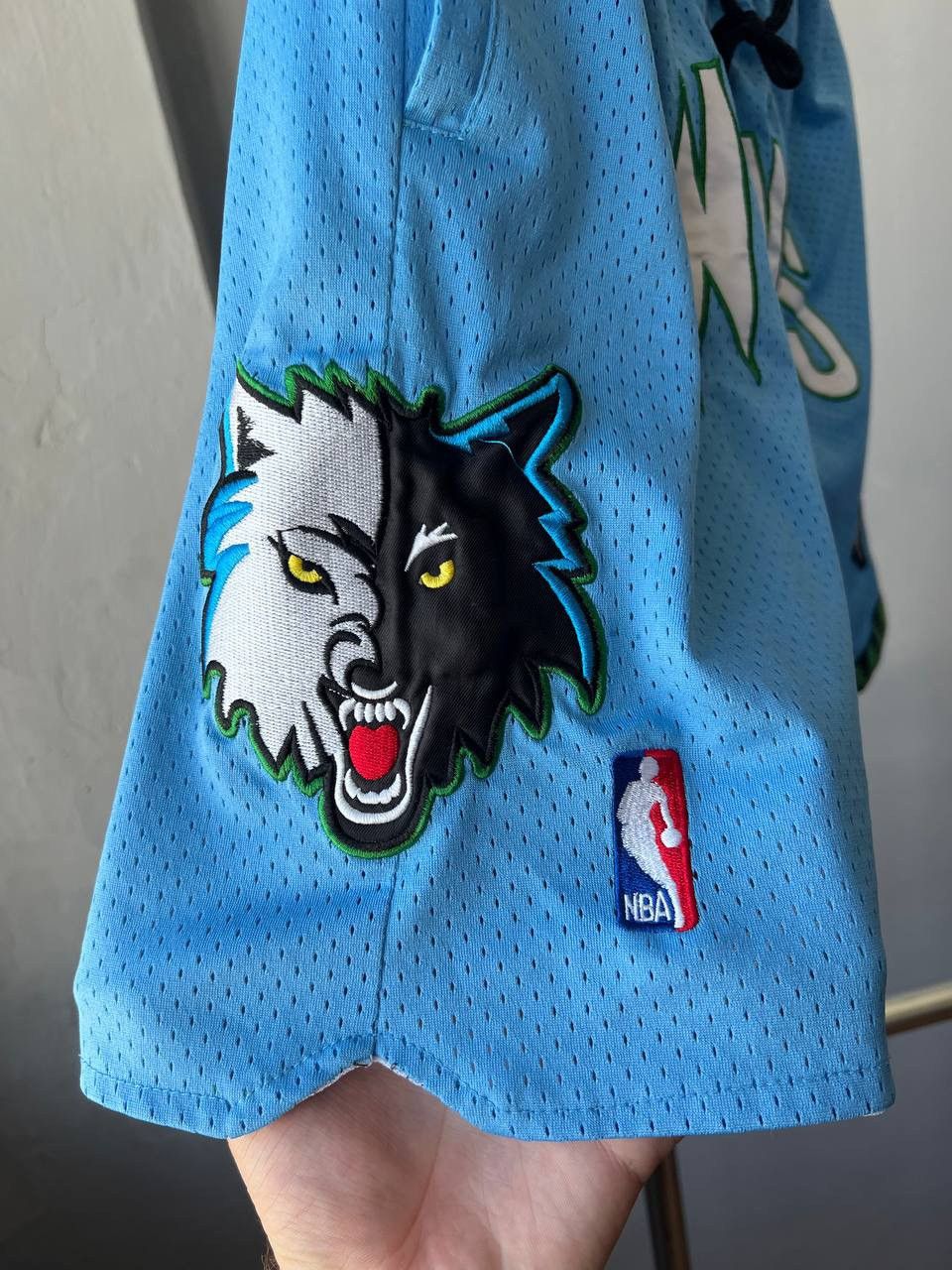 2003 RETRO REMAKE MINNESOTA TIMBERWOLVES JUST DON SHORTS