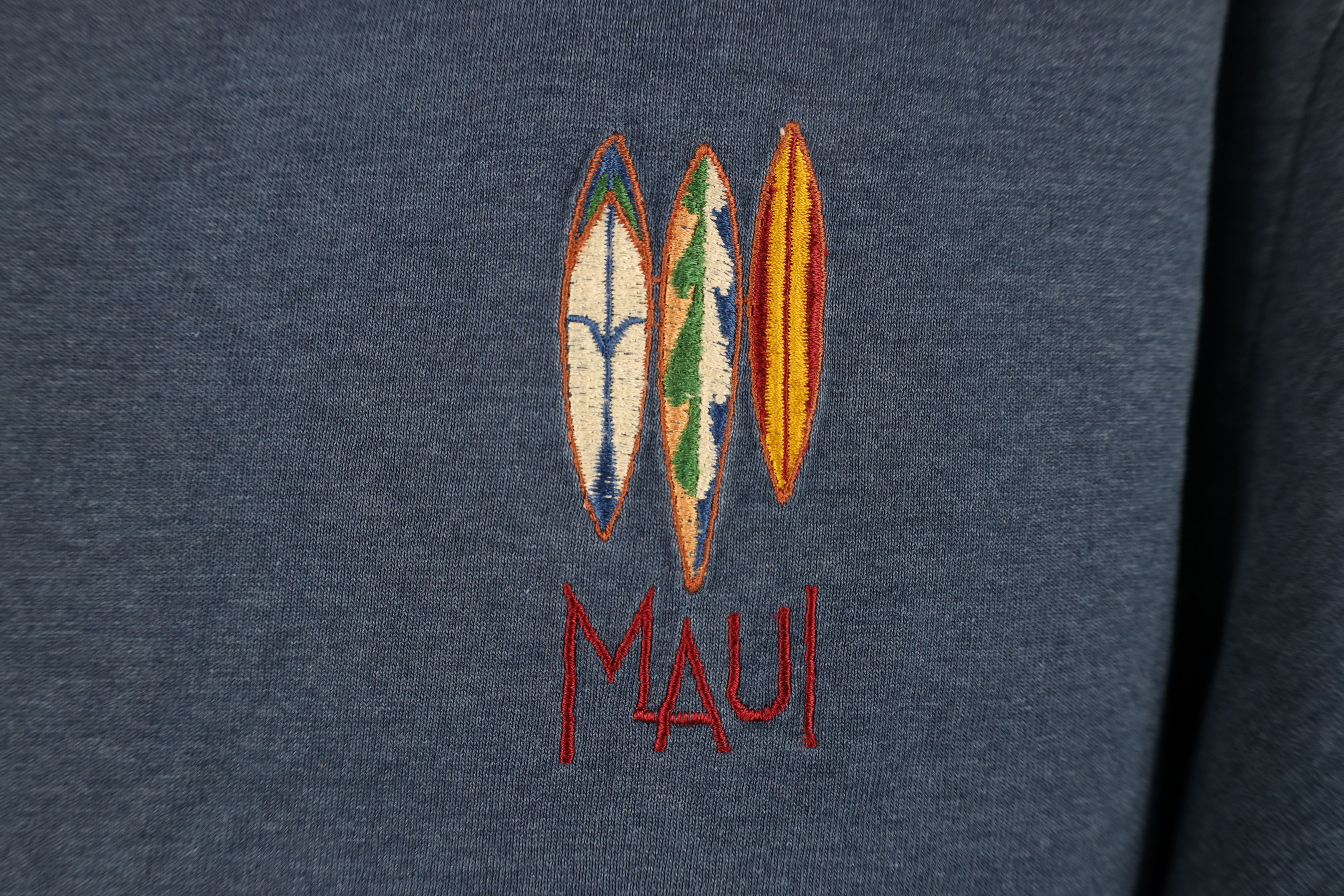 Vintage Vintage 90s Streetwear Hawaii Surf Surfboard T-Shirt Blue Size US M / EU 48-50 / 2 - 4 Thumbnail