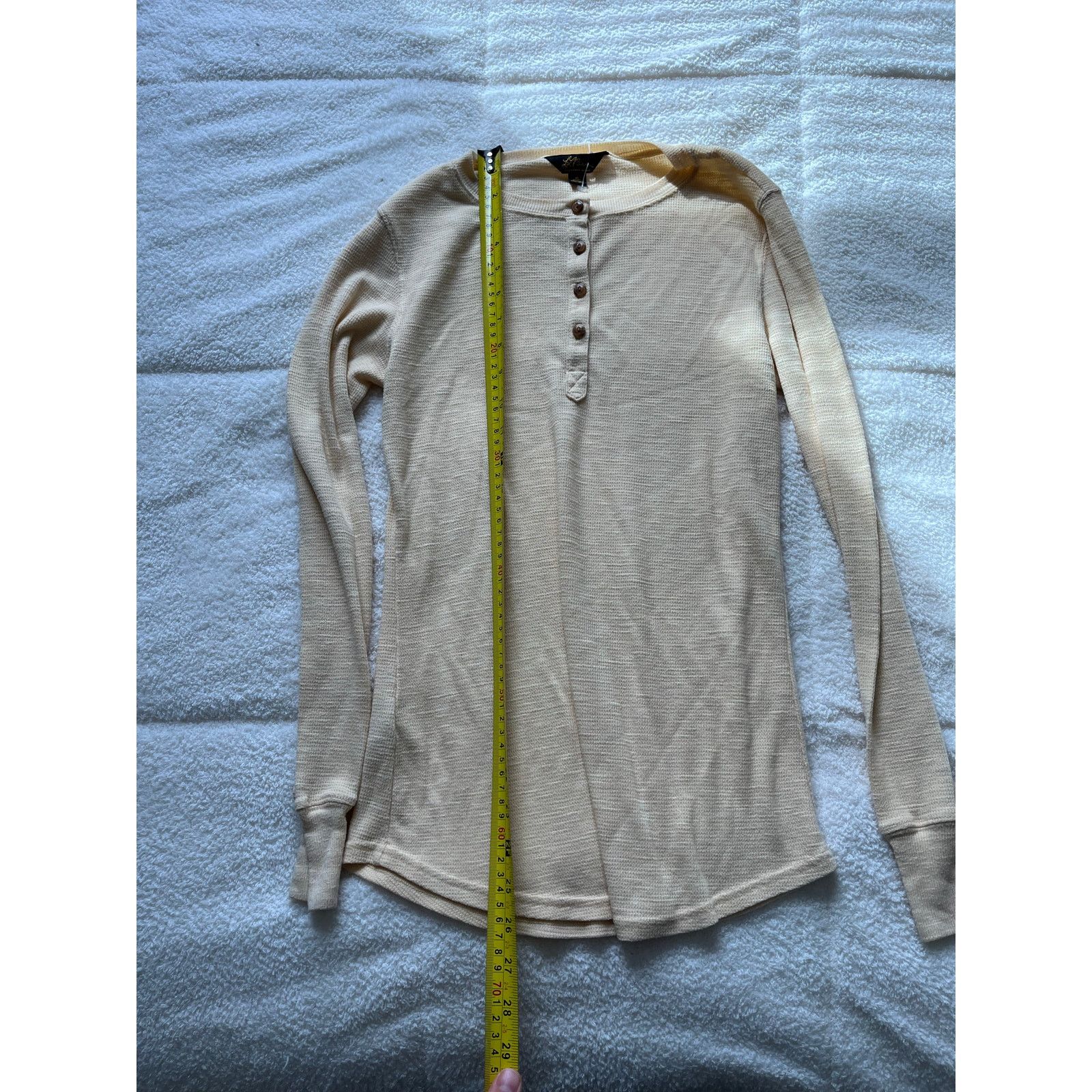 L.L. Bean Lauren Ralph Lauren Plaid Linen Peplum Blouse in Blue XL Size M / US 6-8 / IT 42-44 - 4 Thumbnail