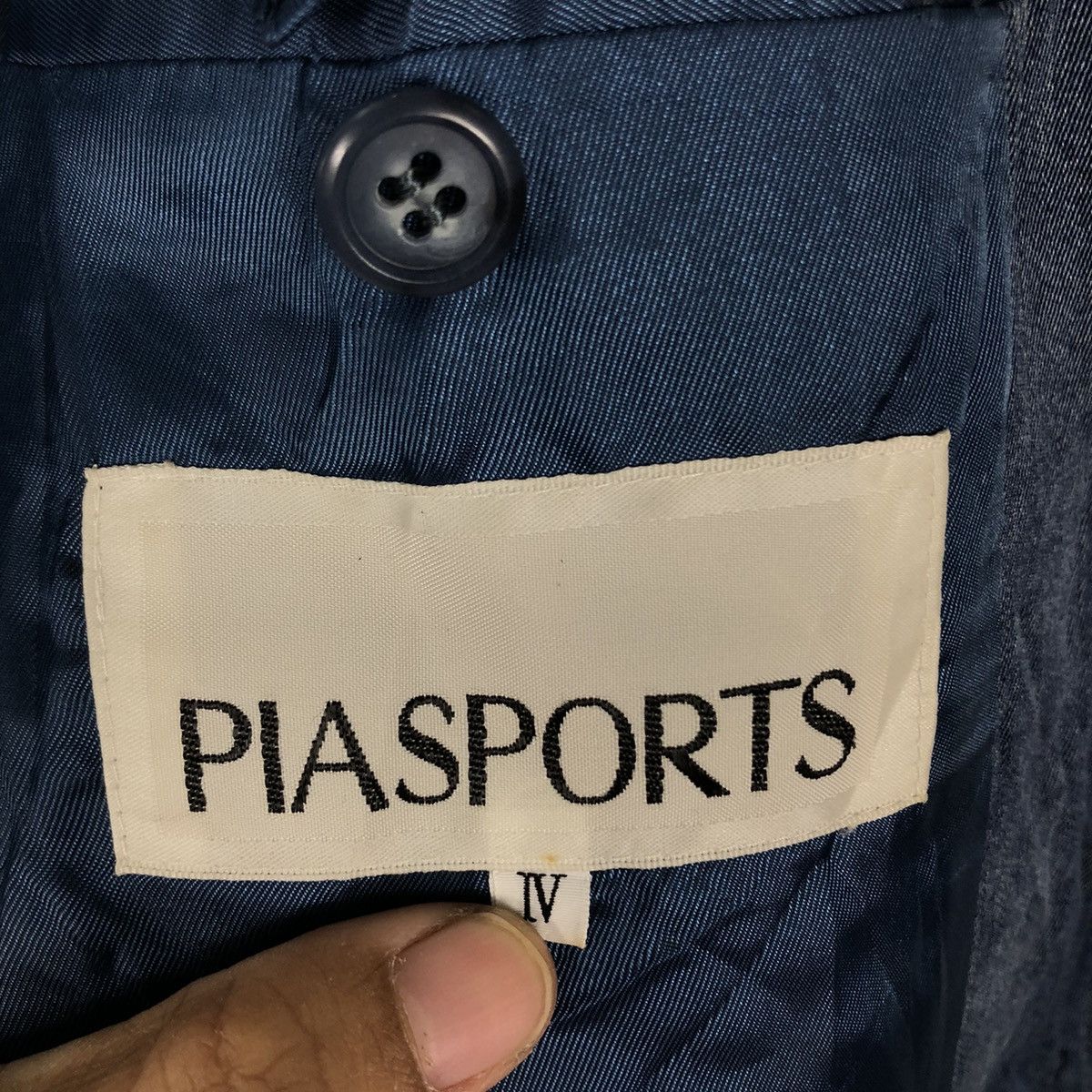 Japanese Brand 🔥Vintage Bomber Jacket Pia Sports Big Logo Issey Miyake Size US M / EU 48-50 / 2 - 20 Thumbnail