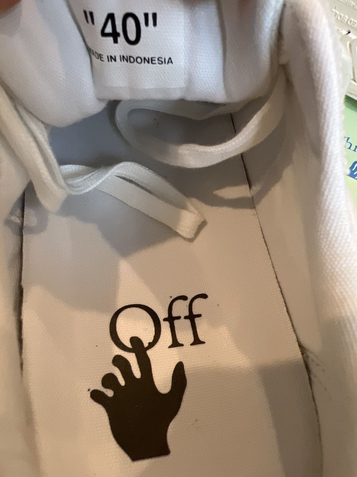 Off-White Off white low vulcanized canvas Size US 9 / IT 39 - 6 Thumbnail