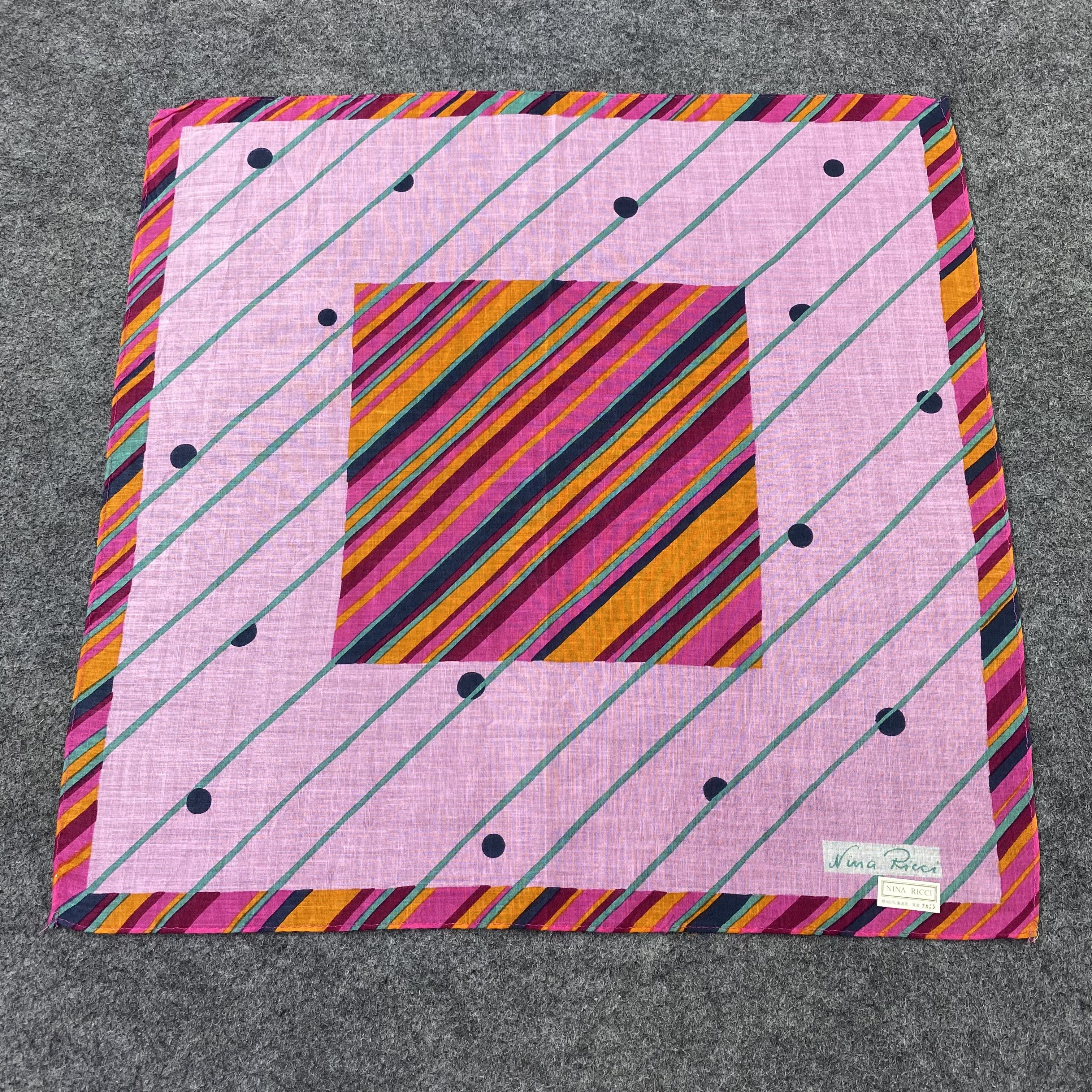 Nina Ricci Nina Ricci Handkerchief / Bandana / Neckerchief-B1364 Size ONE SIZE - 3 Thumbnail