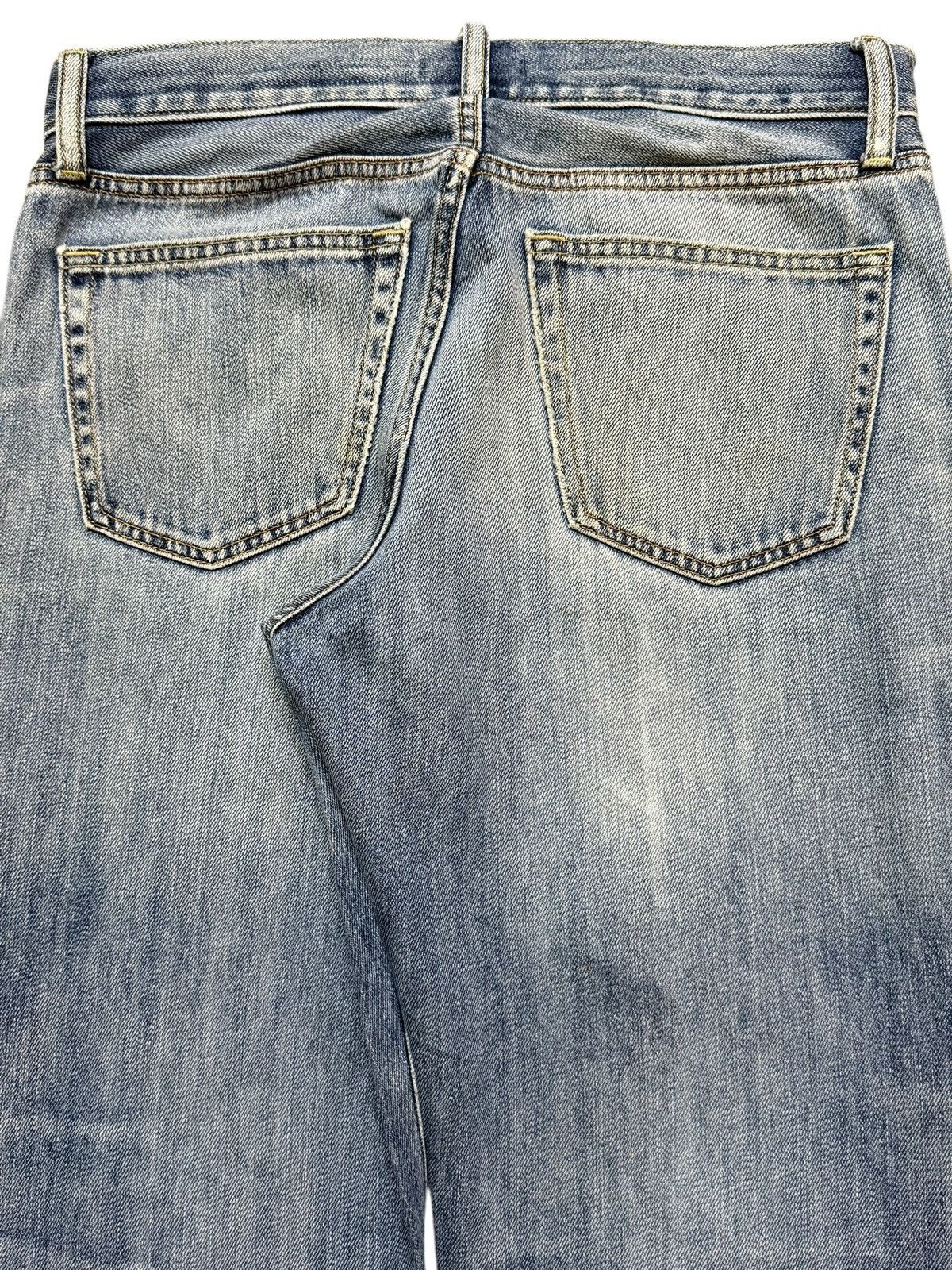 Uniqlo Vintage Y2K Uniqlo Light Faded Wash Distress Straight Leg Size US 32 / EU 48 - 6 Thumbnail