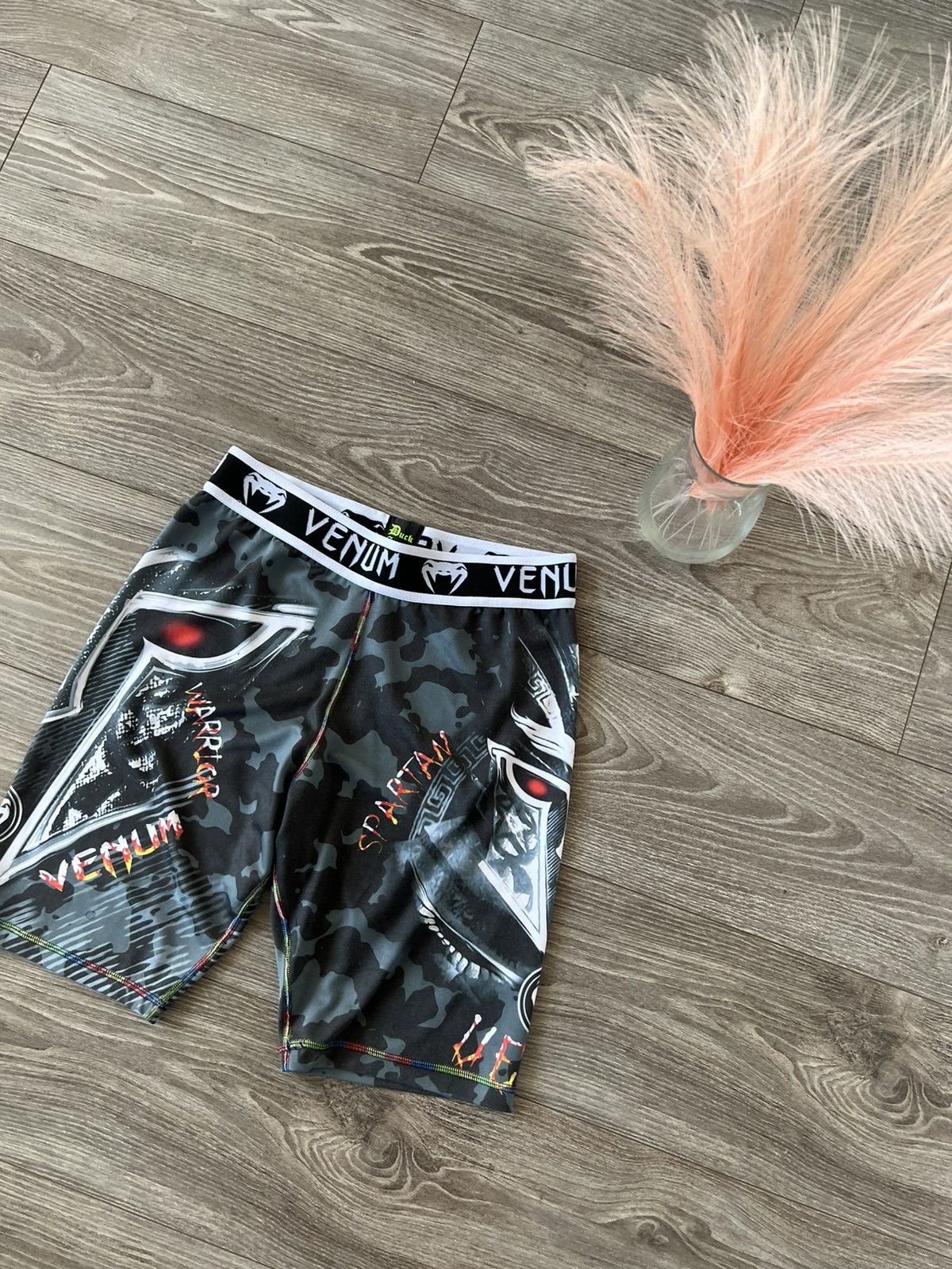 Other × Street Fighter ‼️Venum x Duck Sport Termo Compression Fighting Boxing Shorts Size US 33 - 7 Thumbnail
