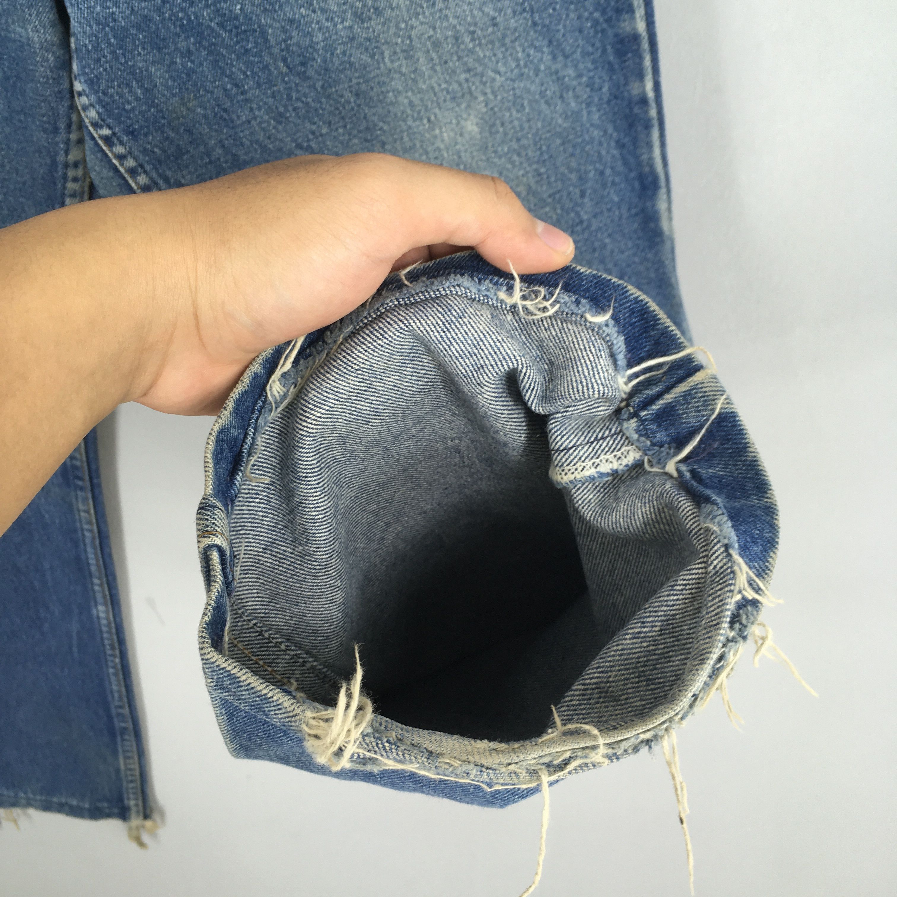Levi's Size 31X26.5 Levi's 517 Stonewash Flare Bootcut Jeans S894 Size 31" - 5 Thumbnail