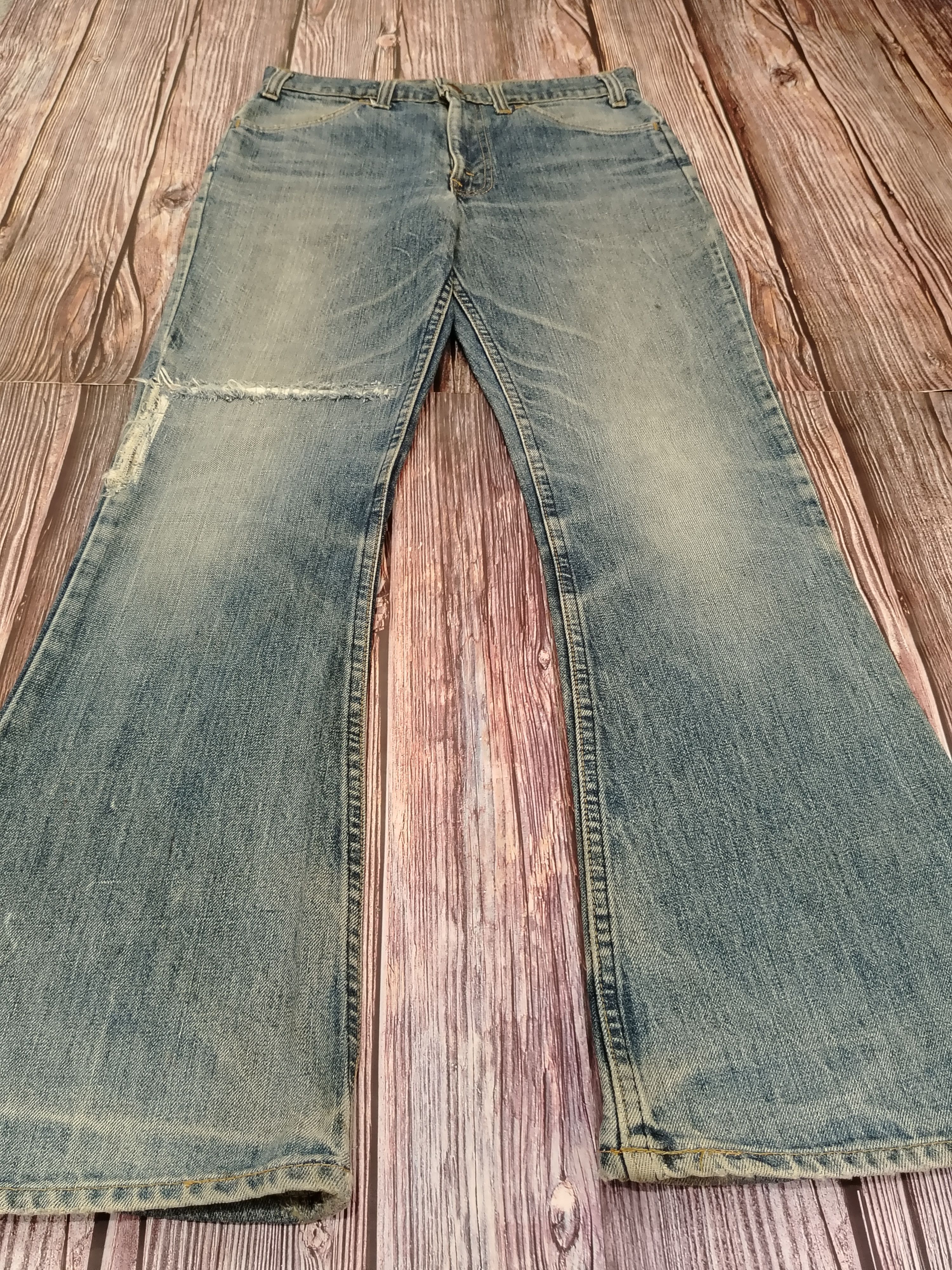 Levi's Levis 646 Jeans Flare Bell Bottom Bootcut Vintage Size US 30 / EU 46 - 2 Thumbnail