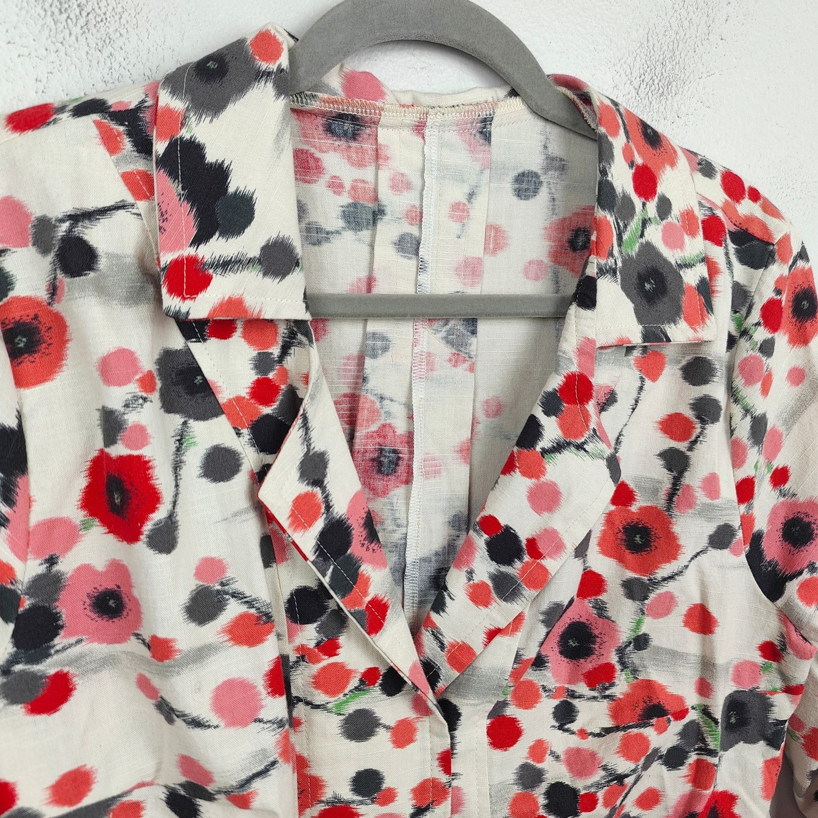 Other Accents & Adornments Blazer Womens Medium White Pink Size M / US 6-8 / IT 42-44 - 2 Thumbnail