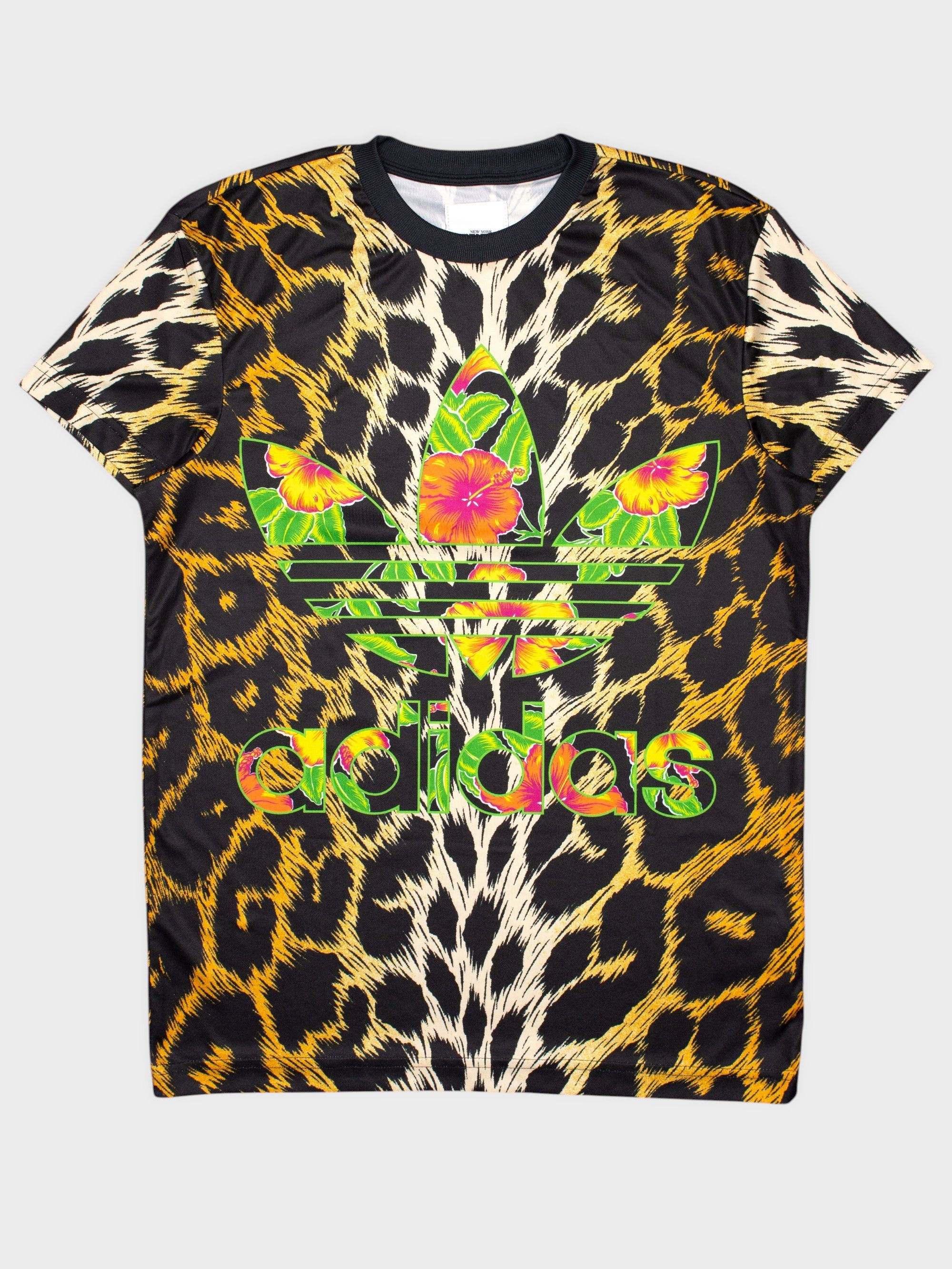 Adidas × Jeremy Scott adidas Originals by Jeremy Scott S/S 2014 leopard t-shirt Size US M / EU 48-50 / 2 - 1 Thumbnail
