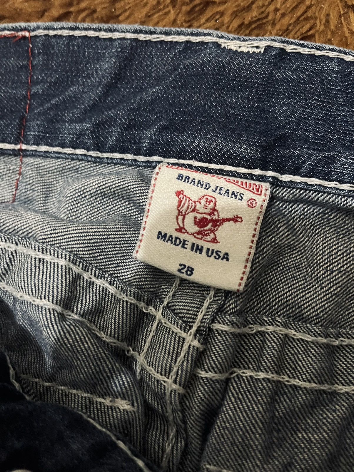 True Religion True Religion Distressed Denim Billy Jeans Y2K Style Size US 27 - 5 Thumbnail