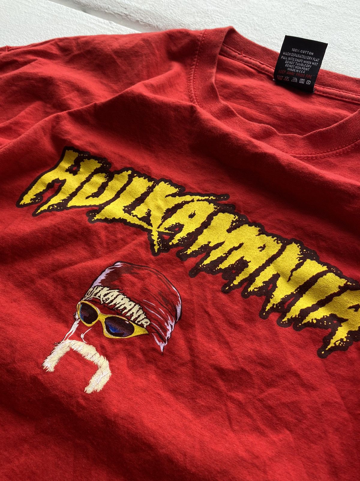 Vintage × WWE 2005 WWE Hulkamania Wrestling Mania Licensed Red Mens Shirt Size US XL / EU 56 / 4 - 3 Thumbnail