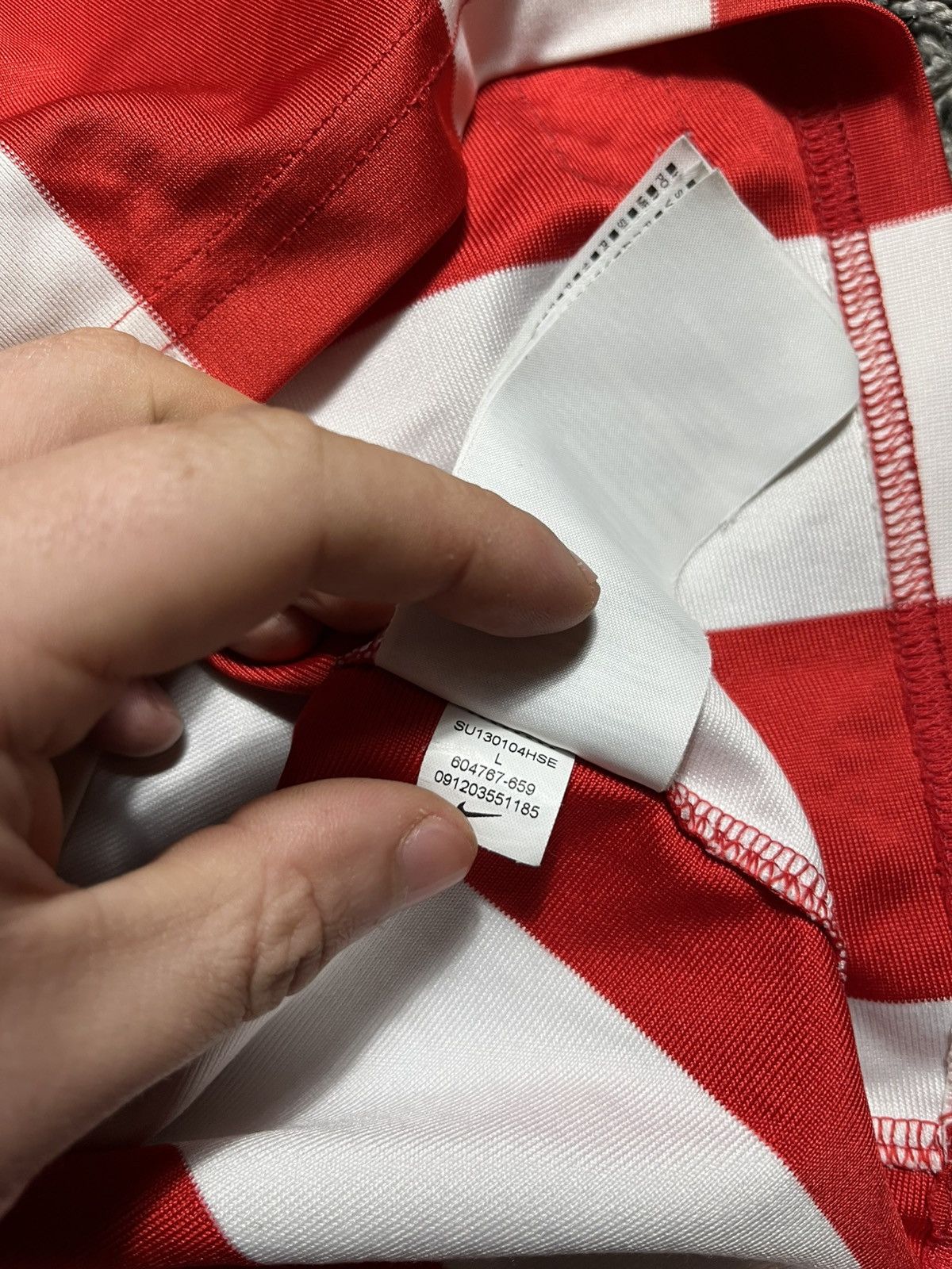 Vintage ATHLETIC BILBAO NIKE 2013/14 SOCCER FOOTBALL JERSEY Size US L / EU 52-54 / 3 - 8 Thumbnail