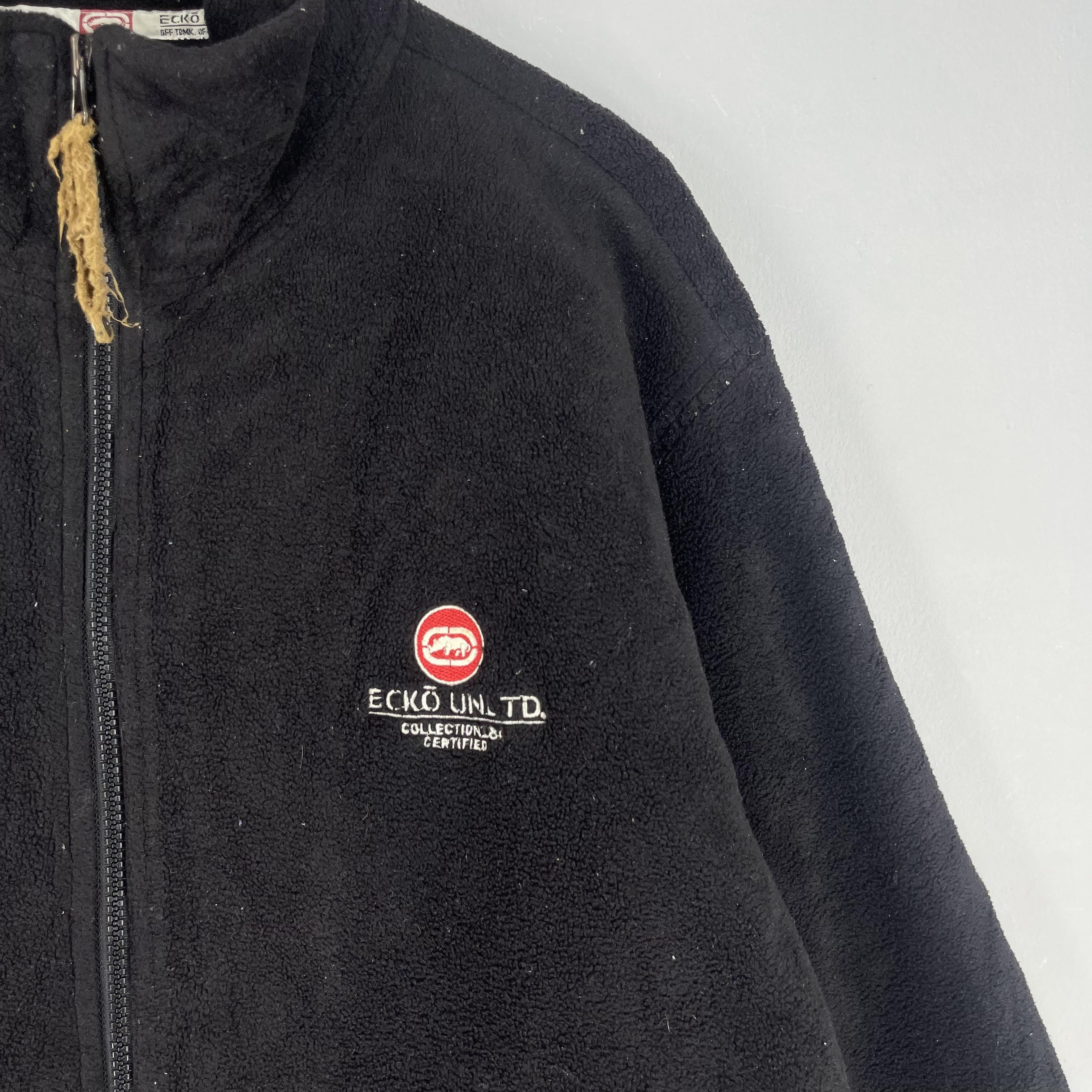 Ecko Unltd. Vintage 1990s Ecko Unltd Cold Weather Warmer Fleece Jacket Size US L / EU 52-54 / 3 - 2 Thumbnail
