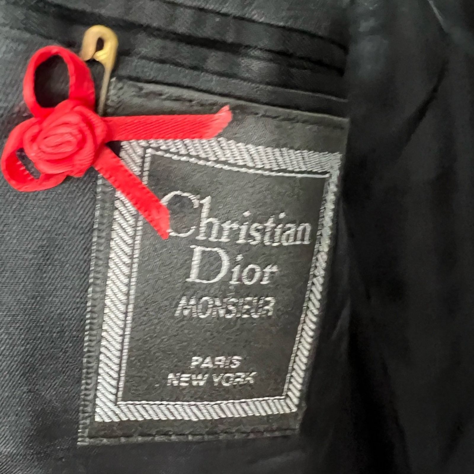 Dior Christian Dior Vintage Blazer Jacket USA Union Made 42R NICE Size 42R - 7 Thumbnail