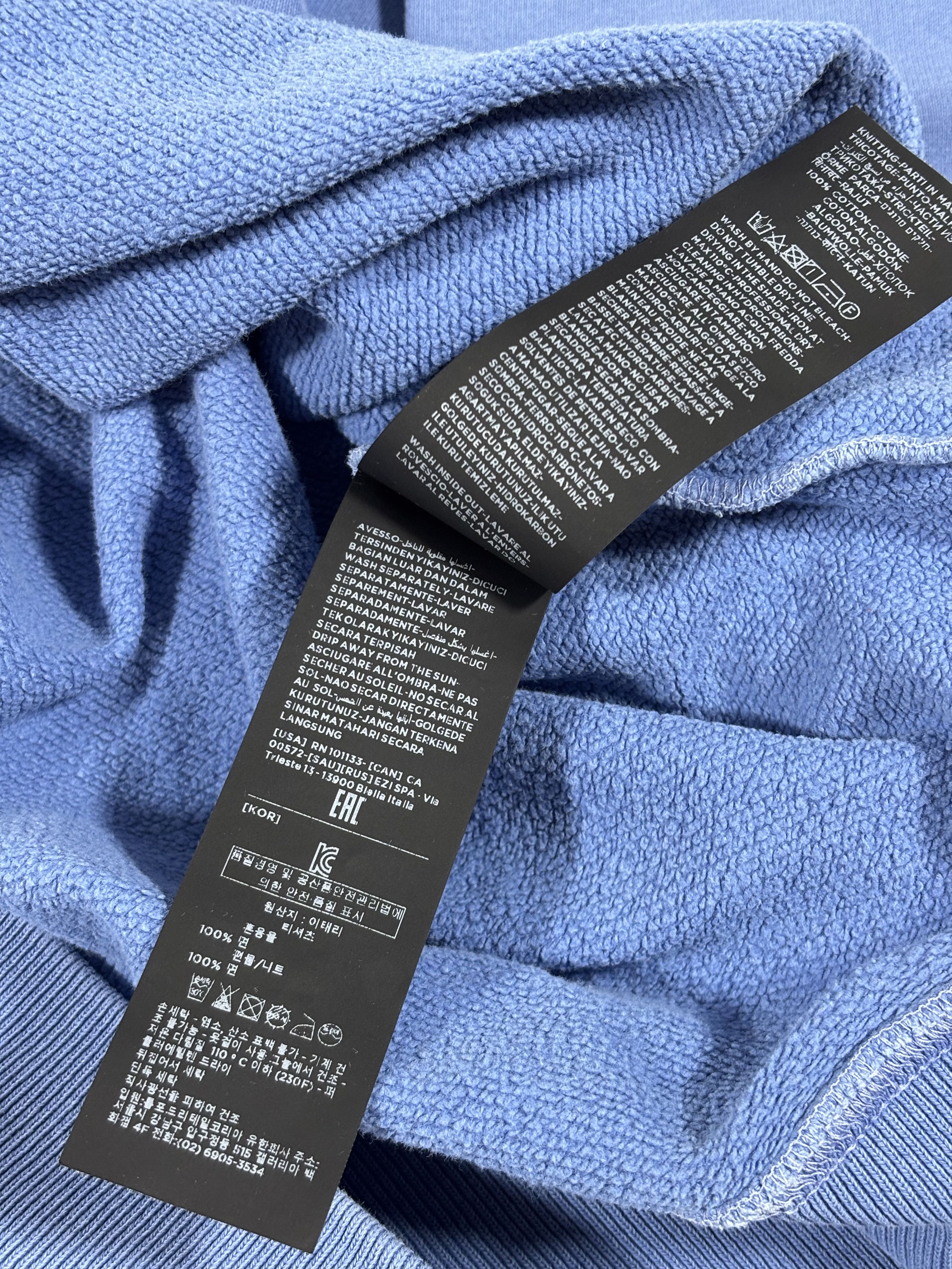 Tom Ford TOM FORD Men's Crewneck Sweatshirt Blue Size 52 Cotton Size US L / EU 52-54 / 3 - 6 Thumbnail