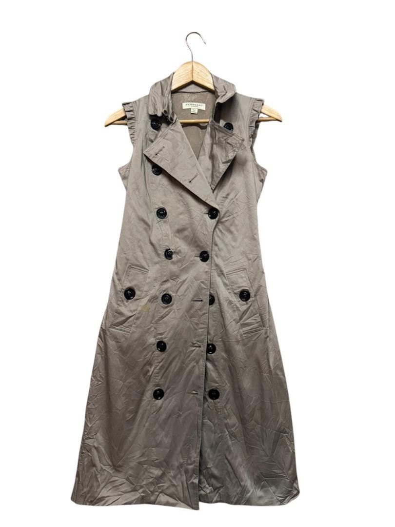 Burberry Burberry London Sleeveless Double Breasted Dress Size XS / US 0-2 / IT 36-38 - 8 Thumbnail