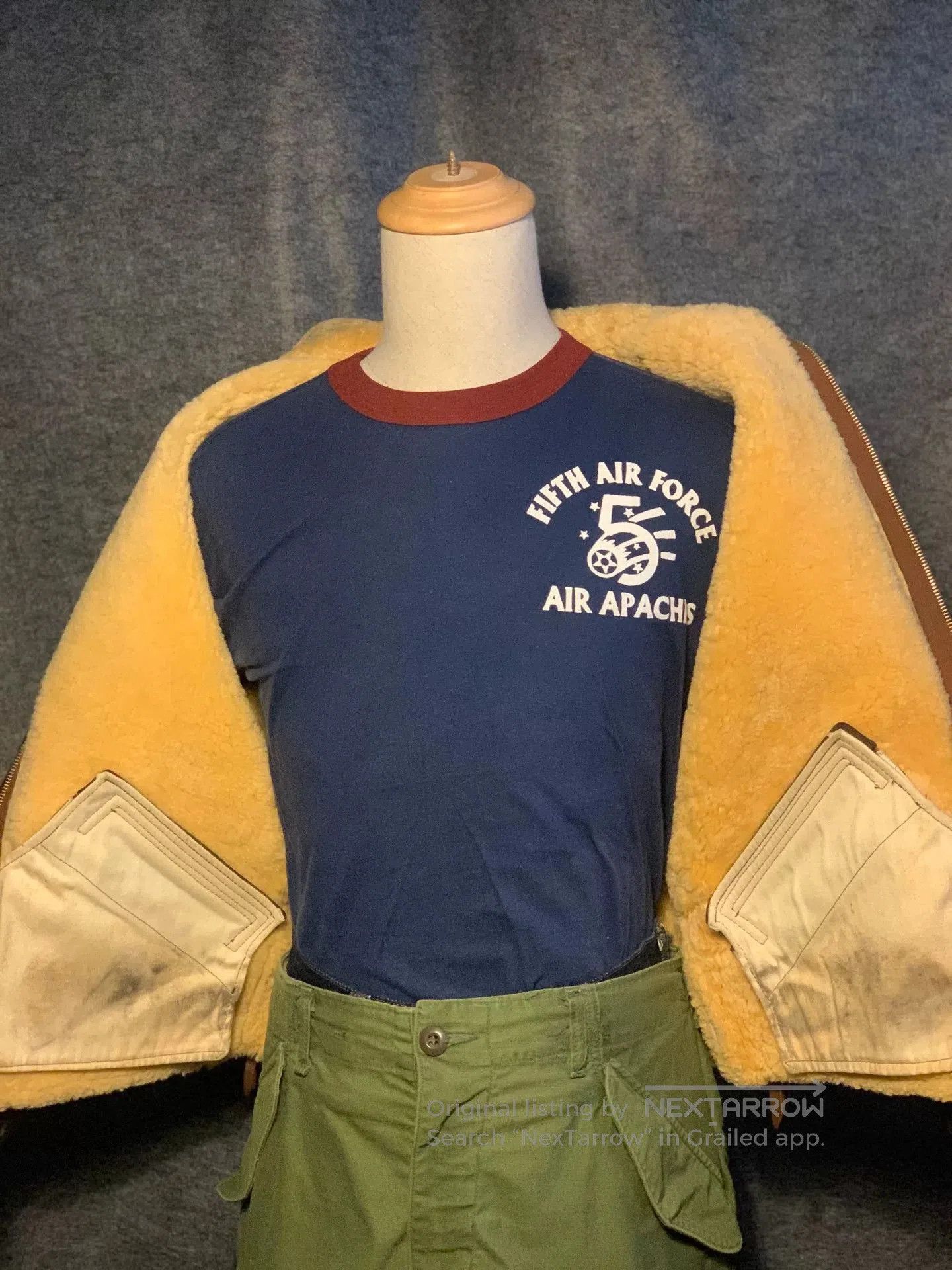 The Real McCoy's the real McCoys b-6 bomber jacket. Size US M / EU 48-50 / 2 - 9 Thumbnail